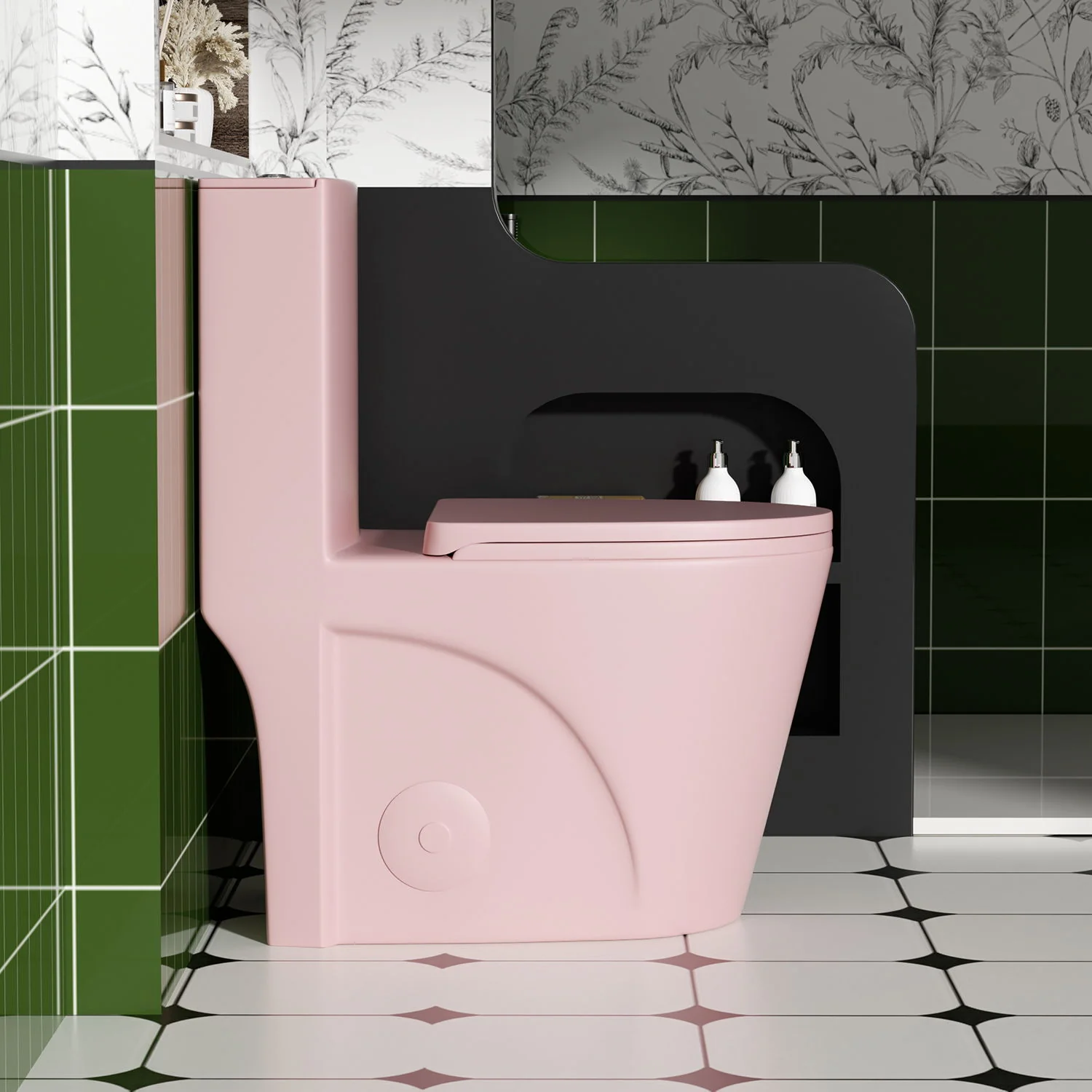 1 Piece Toilet With Tornado Flush, Dual Flush, And ADA Height Comfort Chair - Image 19