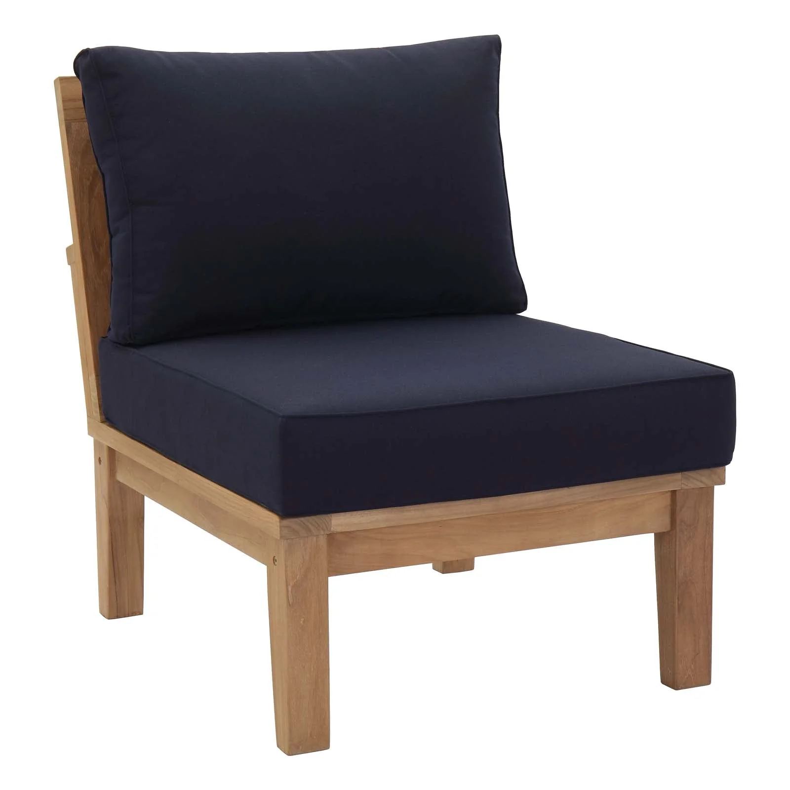 10-Piece Outdoor Teak Wood Patio Seating Set - Image 15