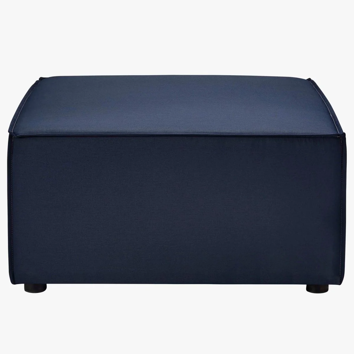 10-Piece Outdoor Upholstered Aluminum Sectional Sofa Modular Patio Seating Set - Image 22