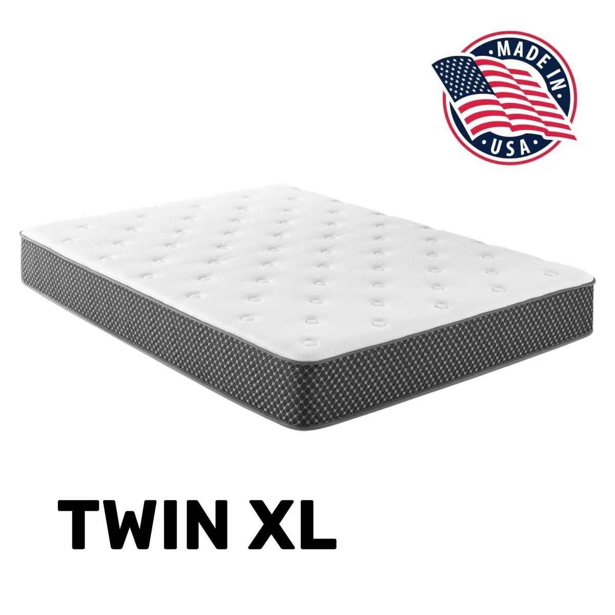 10” Quilted Foam Mattress – Breathable Quilted Top with Layered Foam Support - Image 7