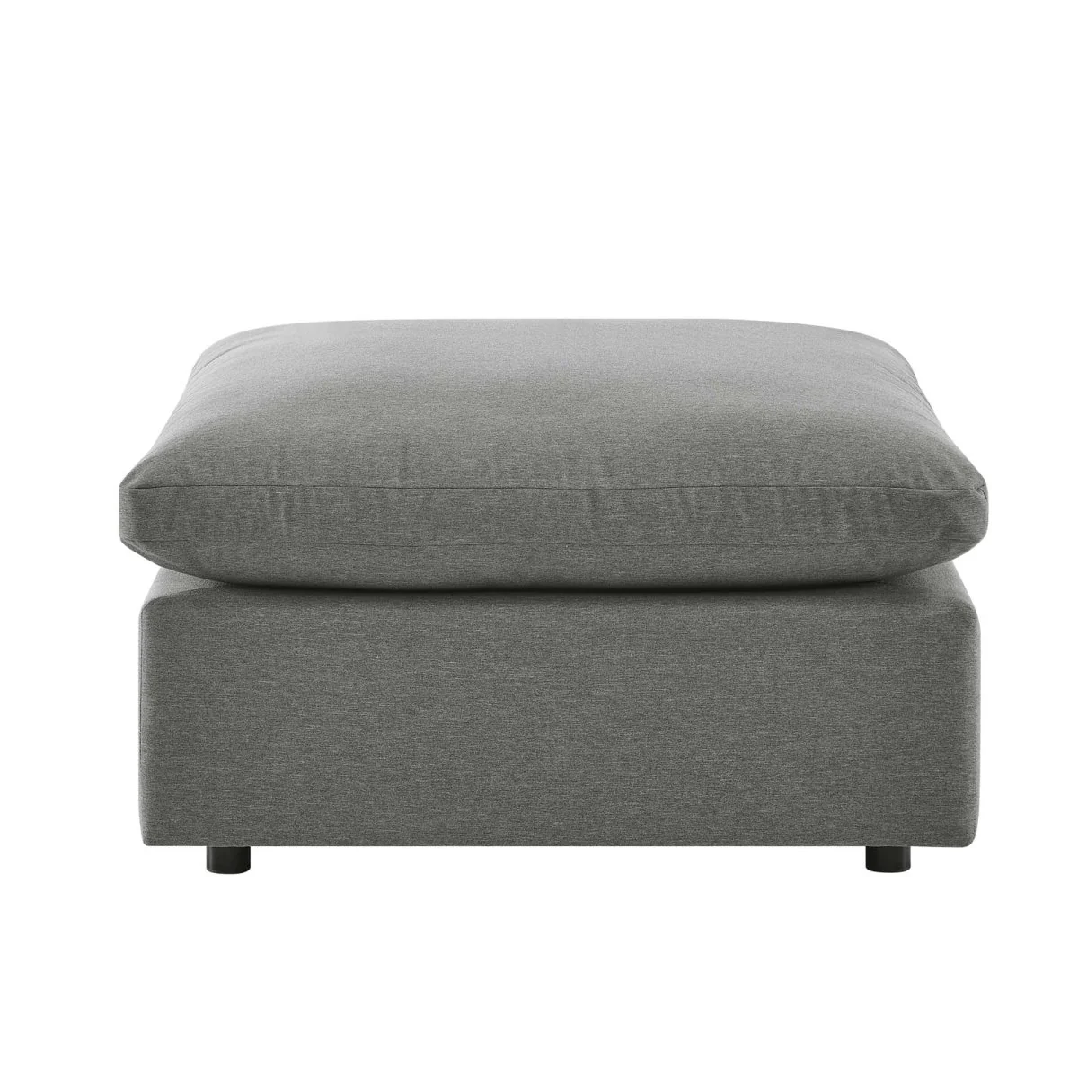 108" 4-Piece Charcoal Outdoor Patio Sectional Sofa – Aluminum Frame with All-Weather Cushions - Image 12