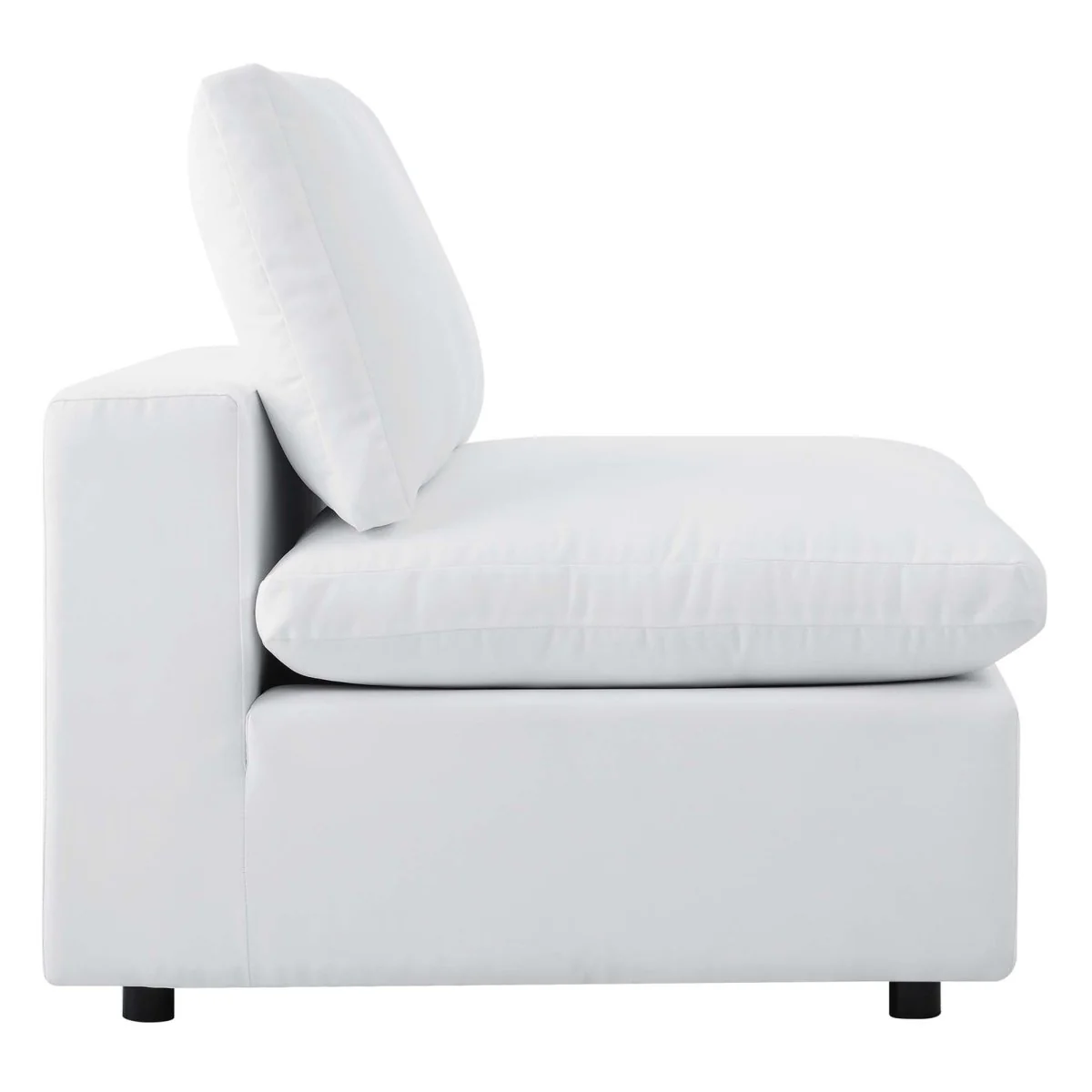 108" Sunbrella® Outdoor Patio Sofa – White - Image 5