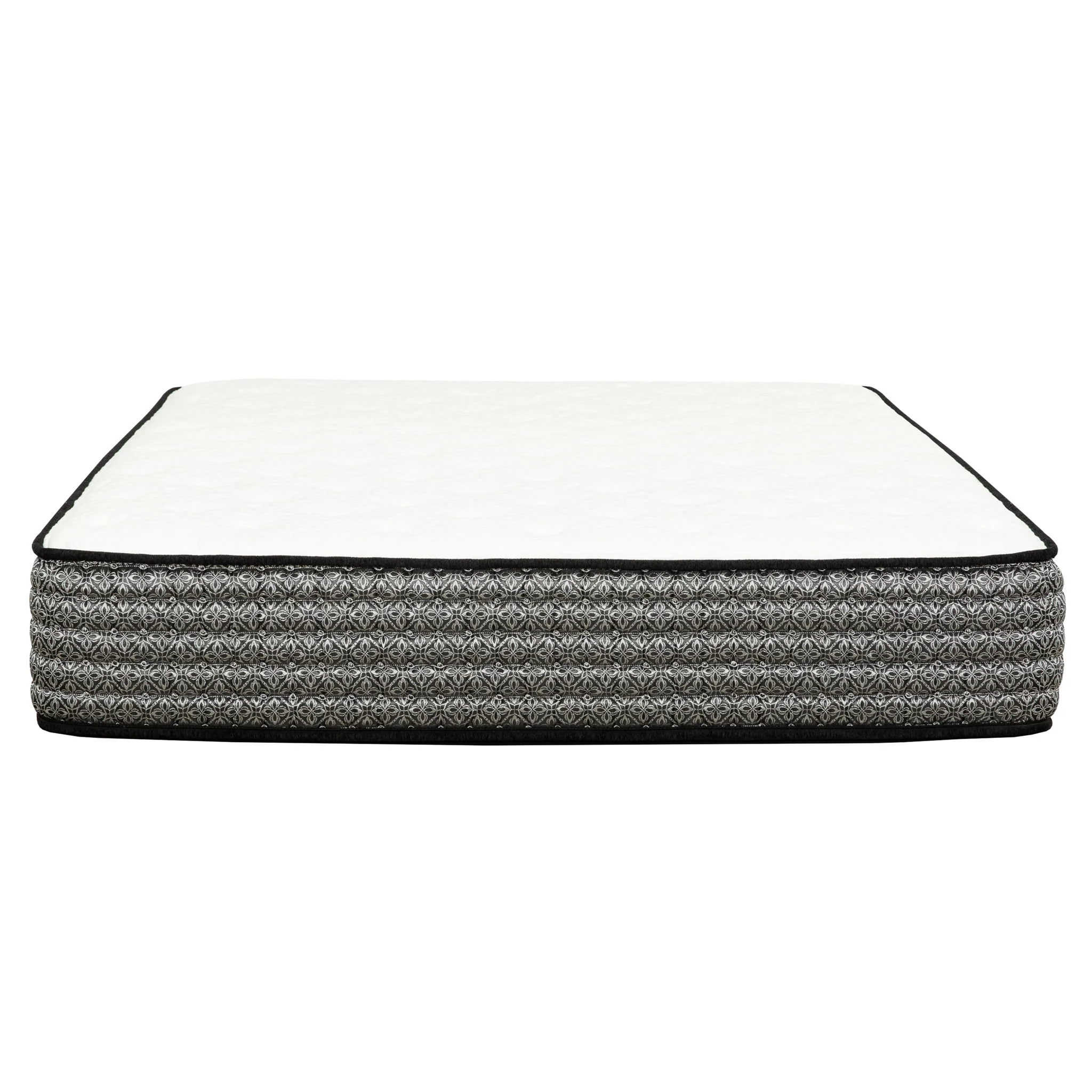 12" Premium Hybrid Mattress In A Box Soft Gel Memory Foam Top With Cooling Technology - Gray / White - Queen