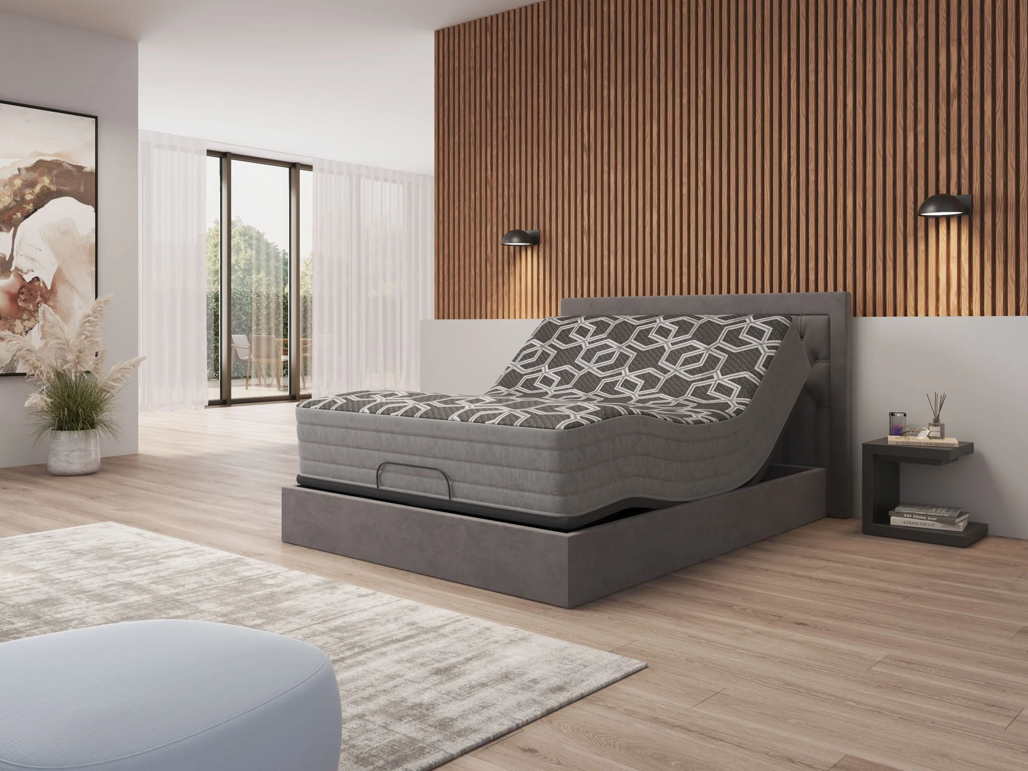 12" Smooth Top Foam, Medium Plush Mattress - Image 4