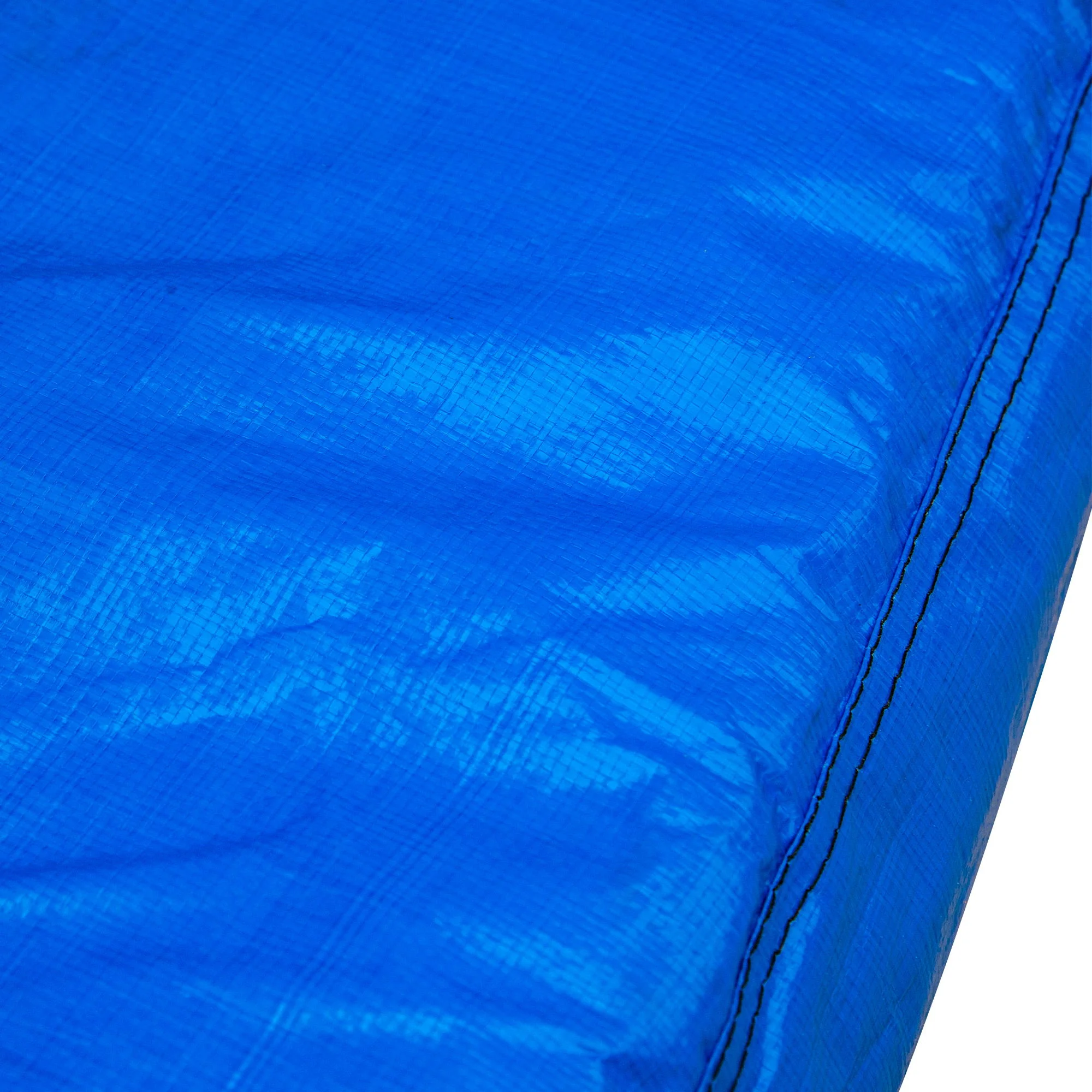 12Ft Trampoline For Adults & Kids With Basketball Hoop, Outdoor Trampolines With Ladder And Safety Enclosure Net For Kids And Adults - Blue - Image 8