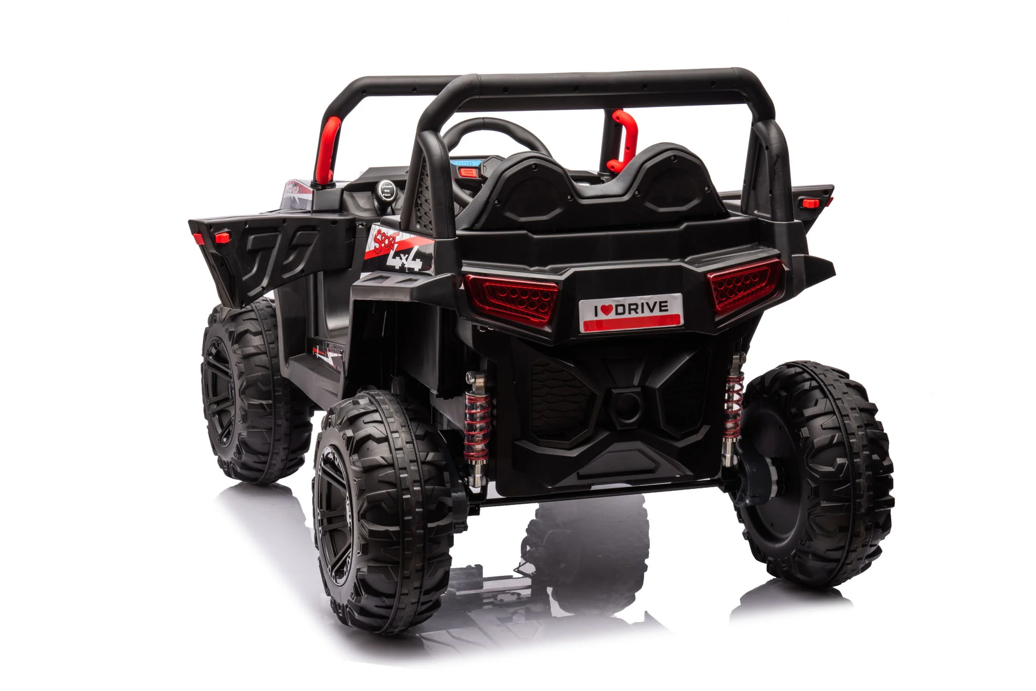 12V7A*1 30W*4 Four-Wheel Drive Seat One Button Start, Forward And Backward, High And Low Speed, Music, Front Light, Power Display, Two Doors Can Open, 2.4G R / C, Seat Belt Four Wheel Absorber - Image 15