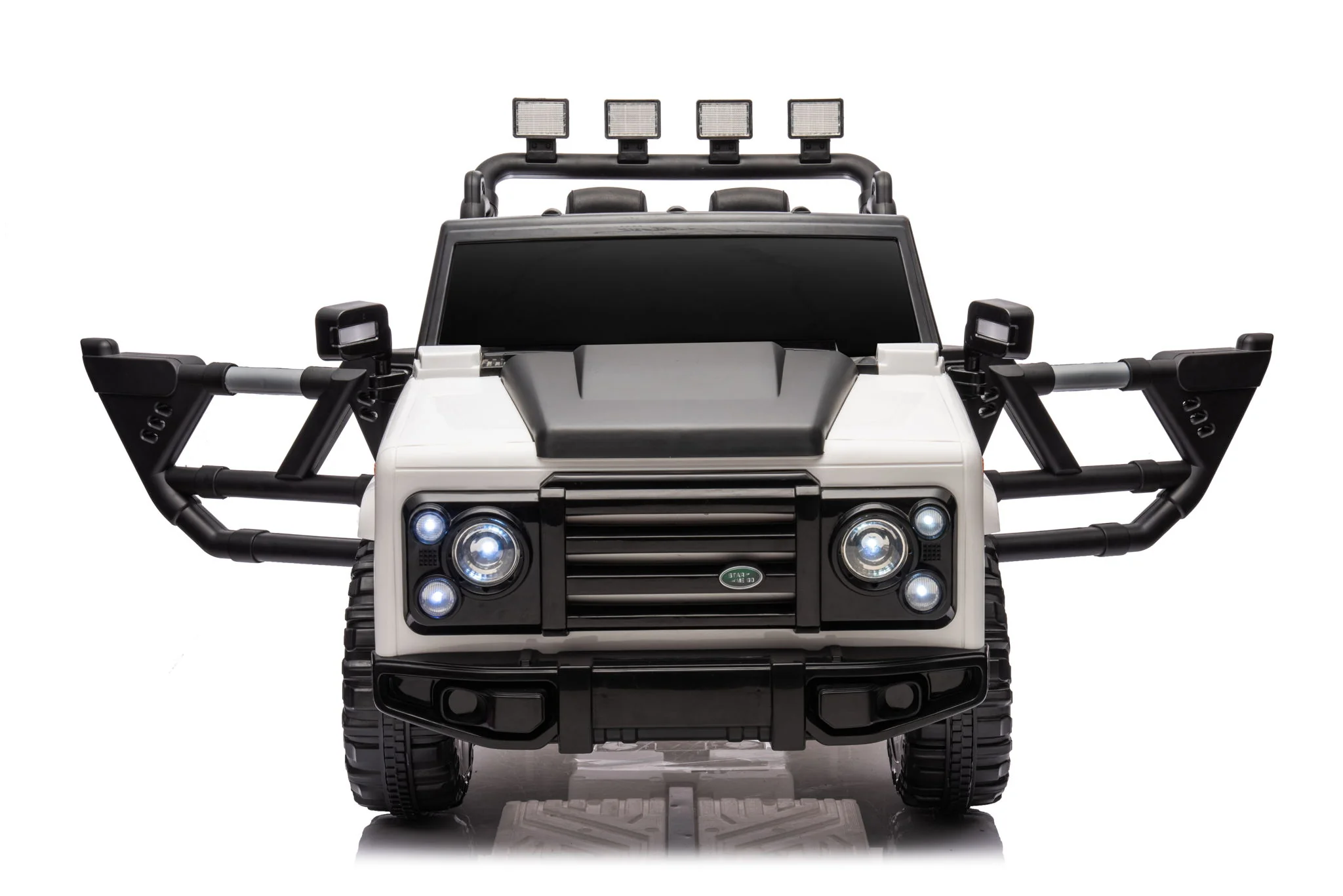12V7A 30W*2 Four-Wheel Drive Seat One Button Start, Forward And Backward, High And Low Speed, Music, Front Light, Power Display, Two Doors Can Open, 2.4G R / C, Seat Belt Four Wheel Absorber - Image 6