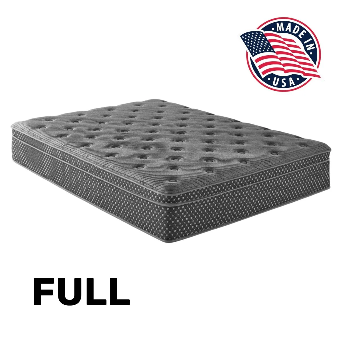 13” Medium EuroTop Hybrid Mattress — Premium Medium-Firm Support and Zoned Comfort - Image 6