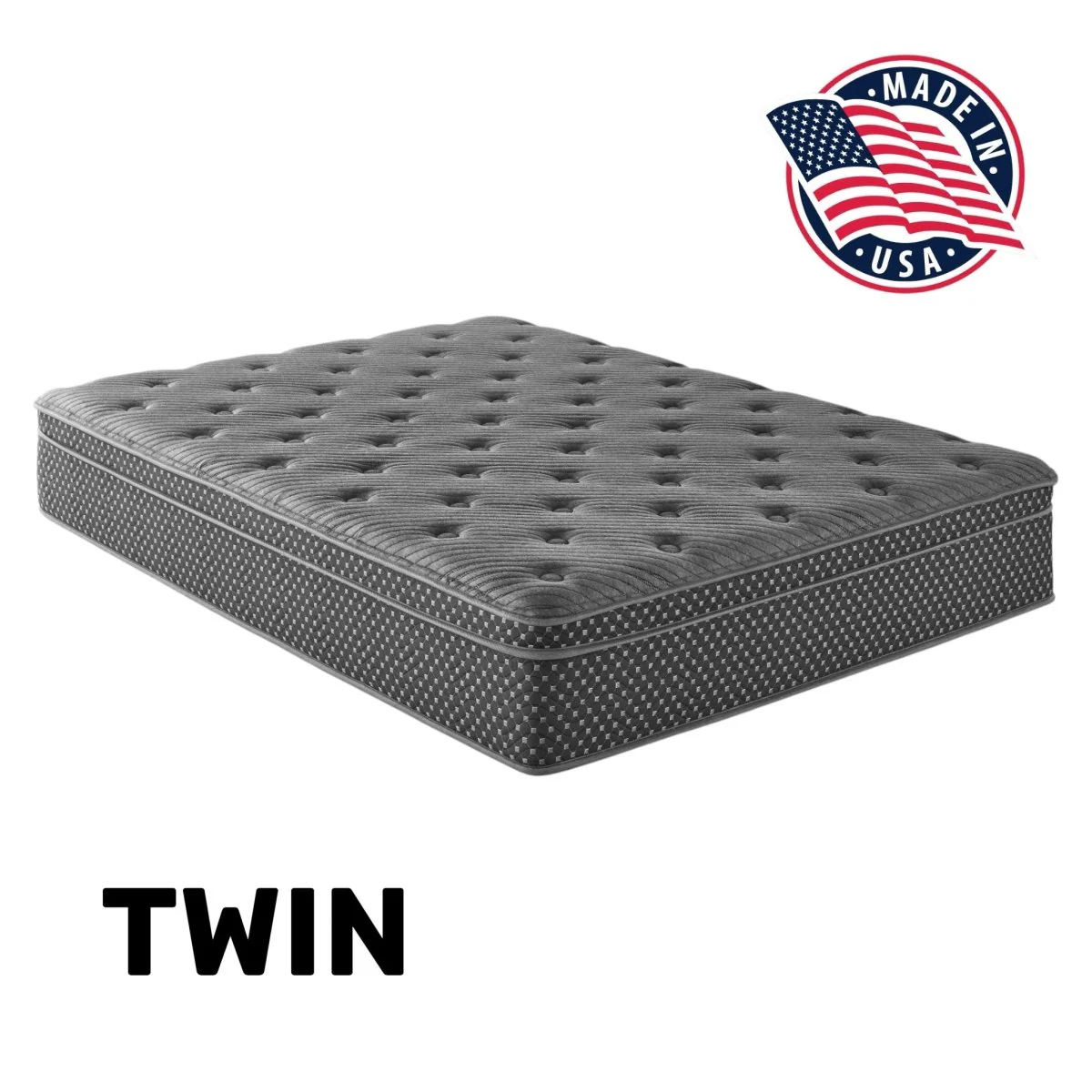 13” Medium EuroTop Hybrid Mattress — Premium Medium-Firm Support and Zoned Comfort - Image 8