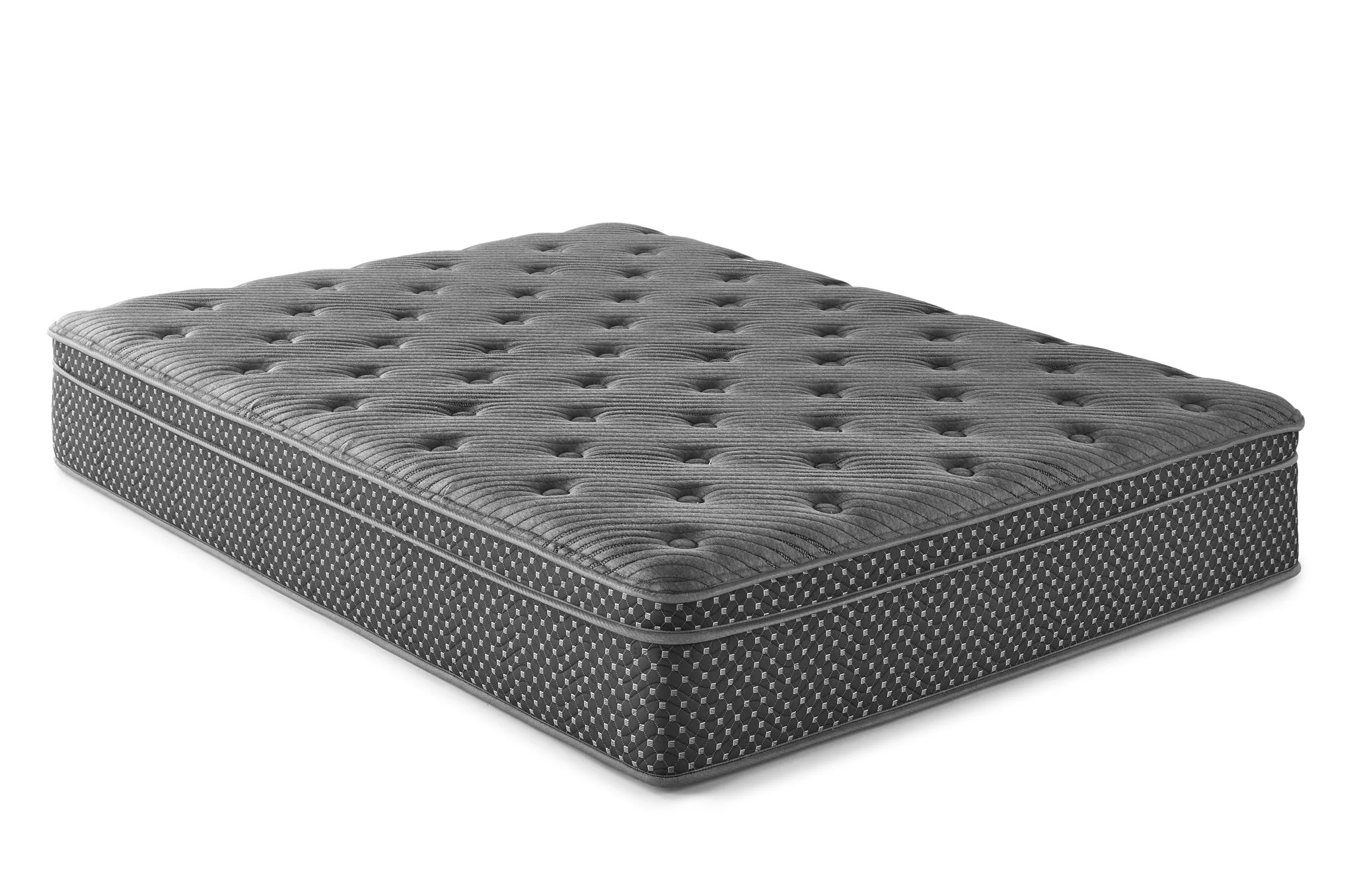 13" Quilted Eurotop Hybrid Mattress, Plush - Image 3