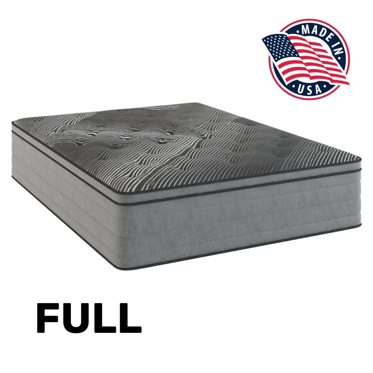 15” Euro Top Hybrid Mattress with Cooling Ice Cover — Premium Cooling Comfort Mattress - Image 5