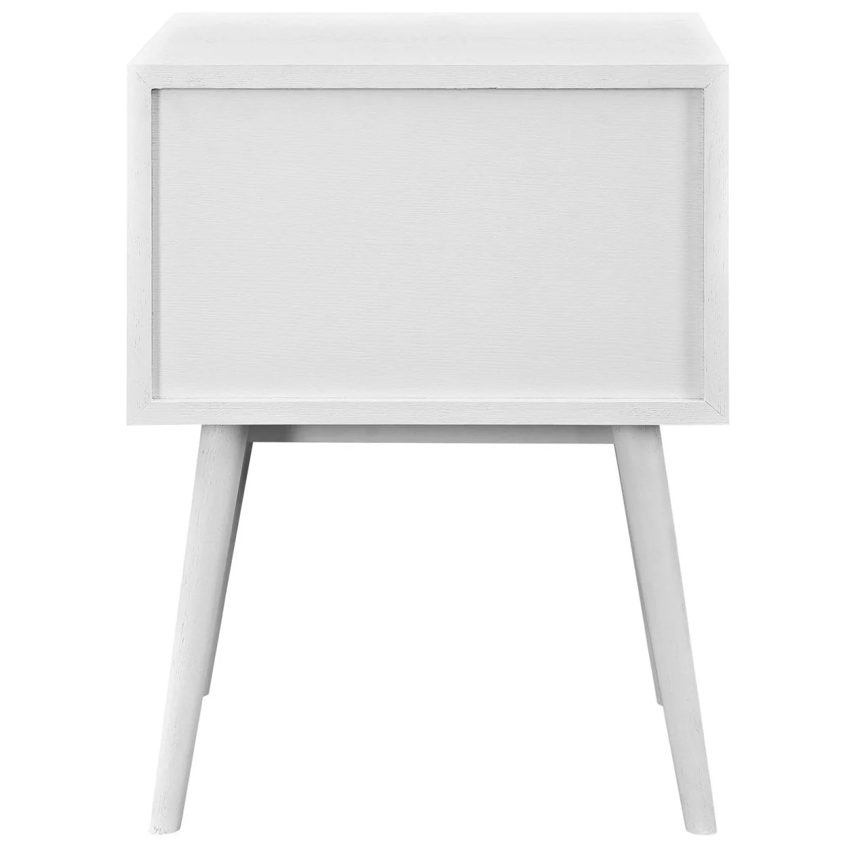 15" Mid Century Wood 2 Drawer Nightstand - Image 9