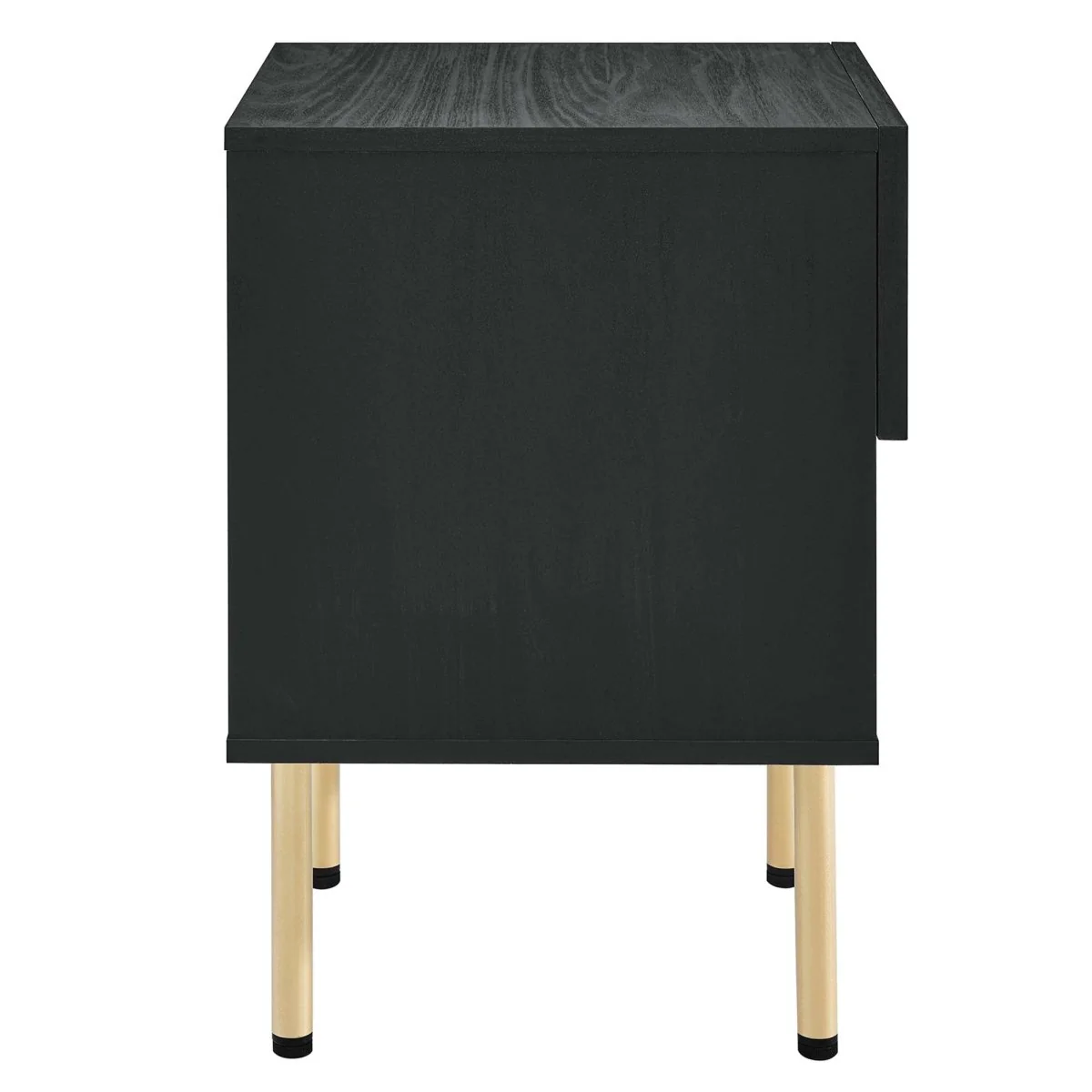 16" Modern Rattan 1 Drawer Nightstand - Image 4