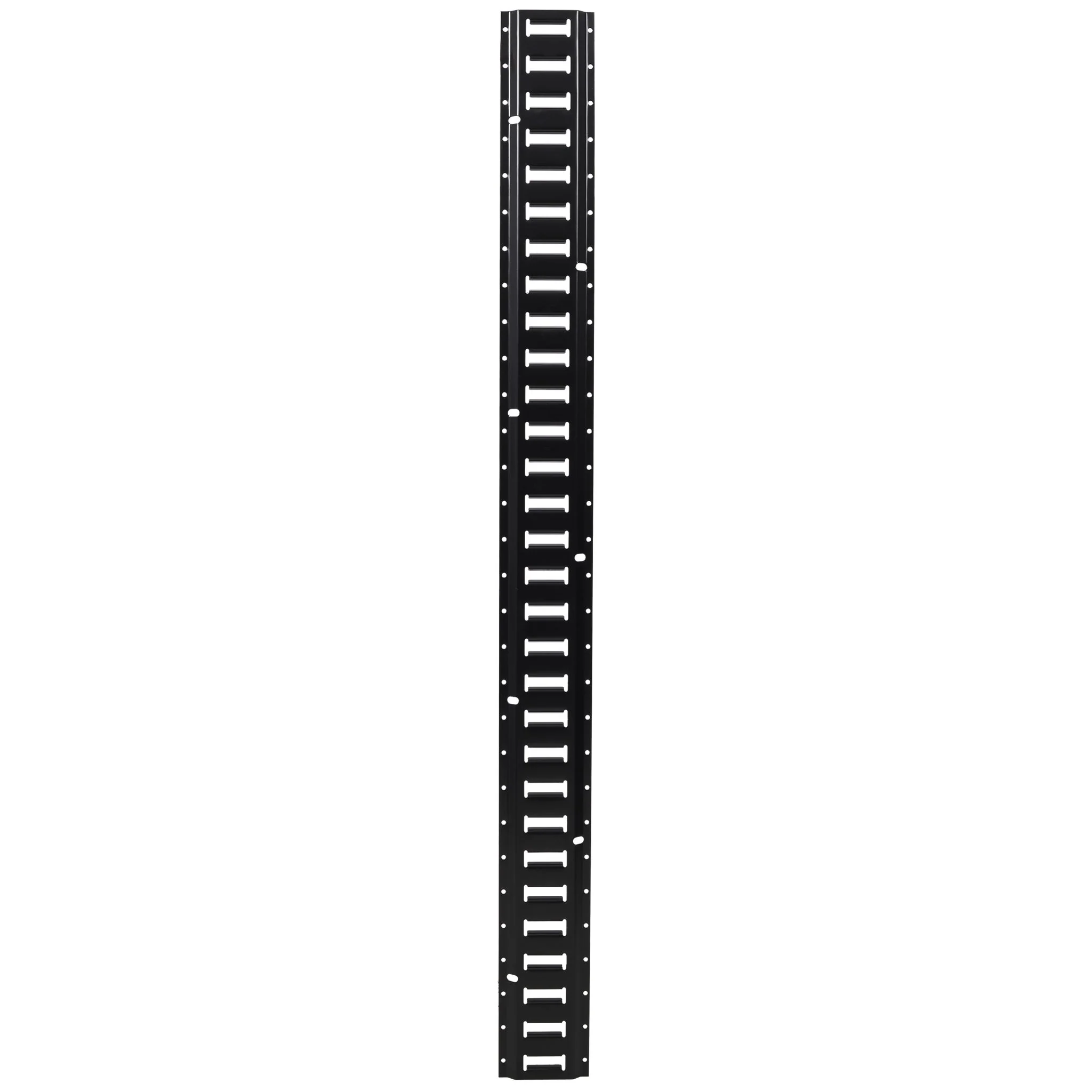 18 Pieces E Track Tie-Down Rail Kit For Trucks, Vans, And Garages With O-Ring Anchors And Ratchet Straps - Black - Image 5