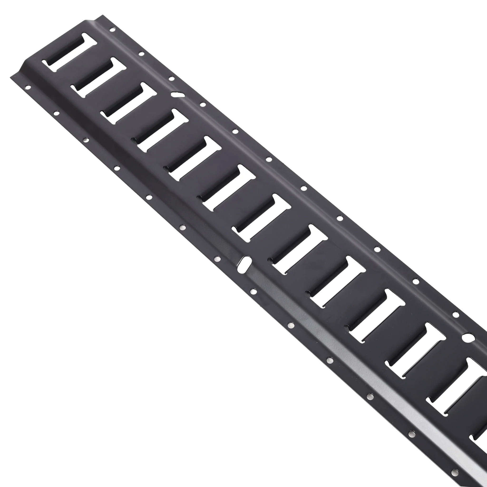 18 Pieces E Track Tie-Down Rail Kit For Trucks, Vans, And Garages With O-Ring Anchors And Ratchet Straps - Black - Image 7