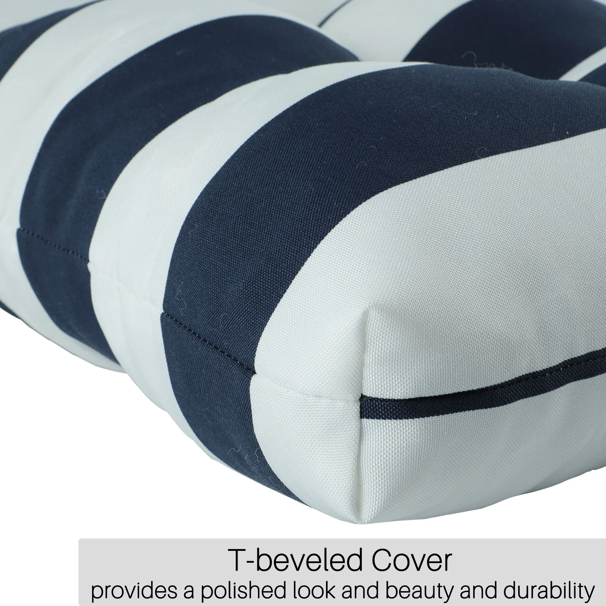 2 Piece High Back Patio Chair Cushion Set, Tufted Adirondack And Rocking Chair Cushions - Image 21