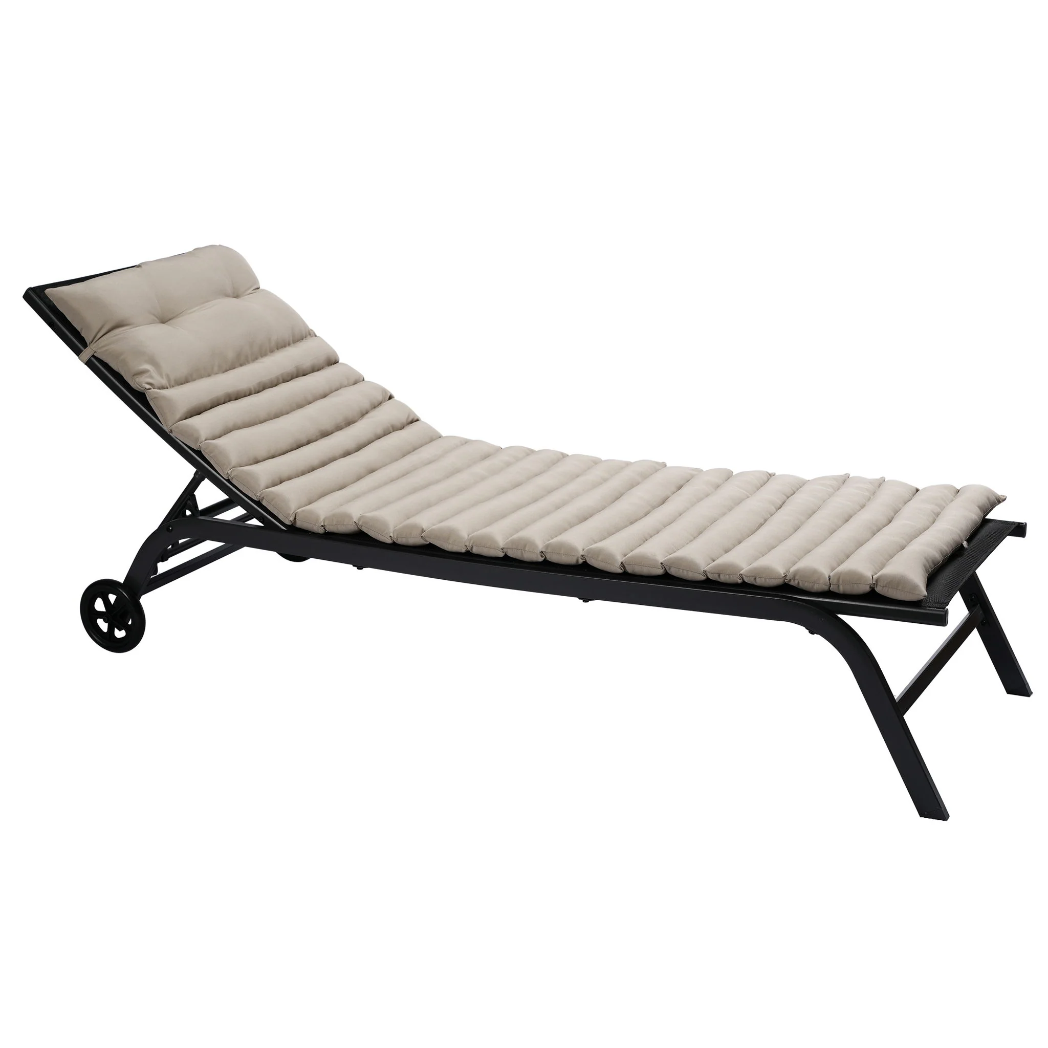2 Piece Outdoor Chaise Lounge Chair Cushion Set - Image 20
