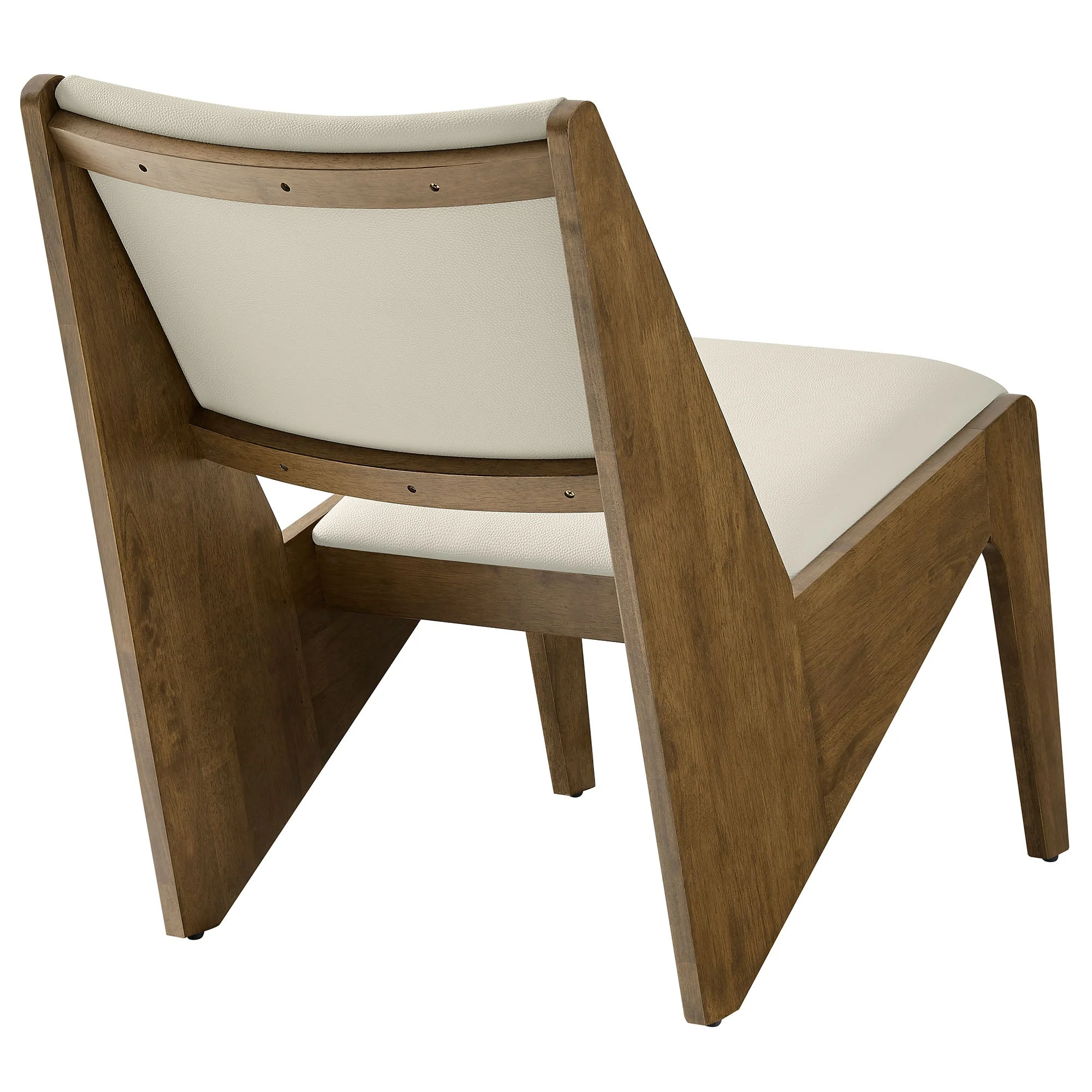 20 Inch Vegan Leather Accent Chairs Set of 2 - Image 14