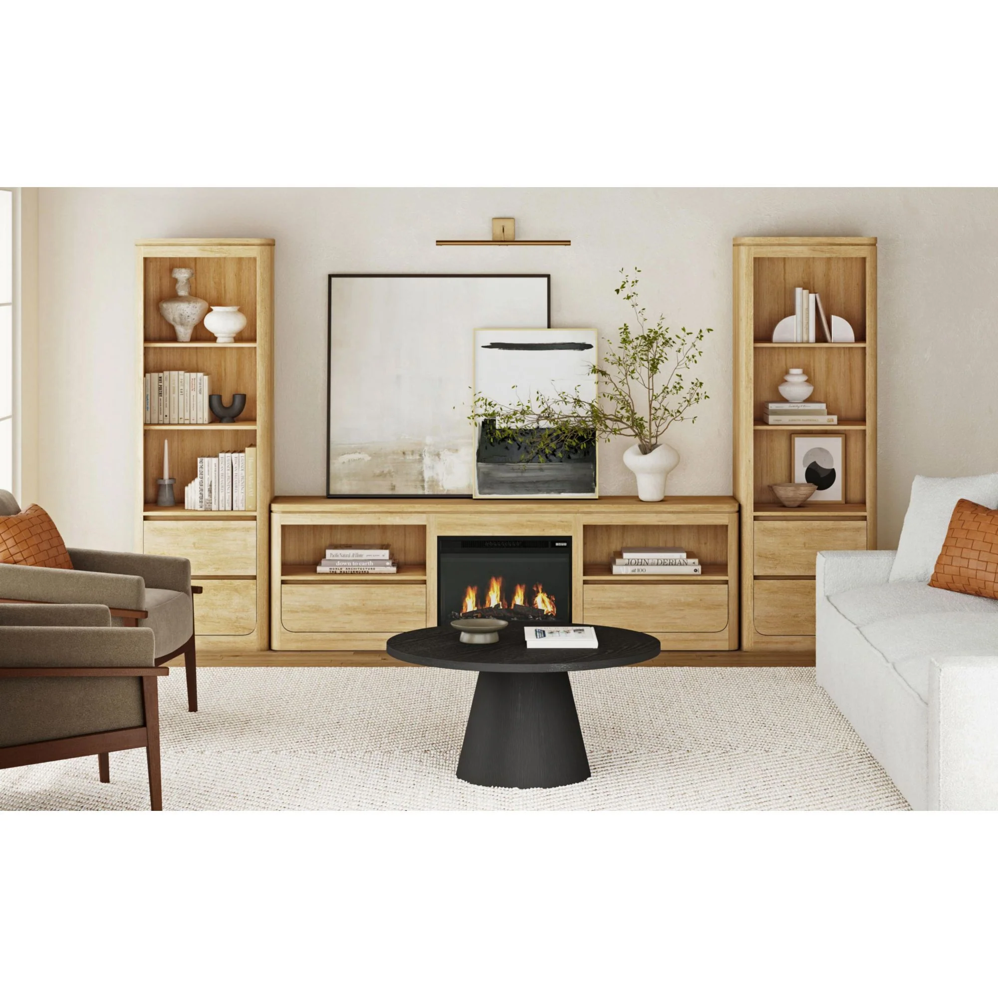 23" Fireplace Insert - Black - Image 2