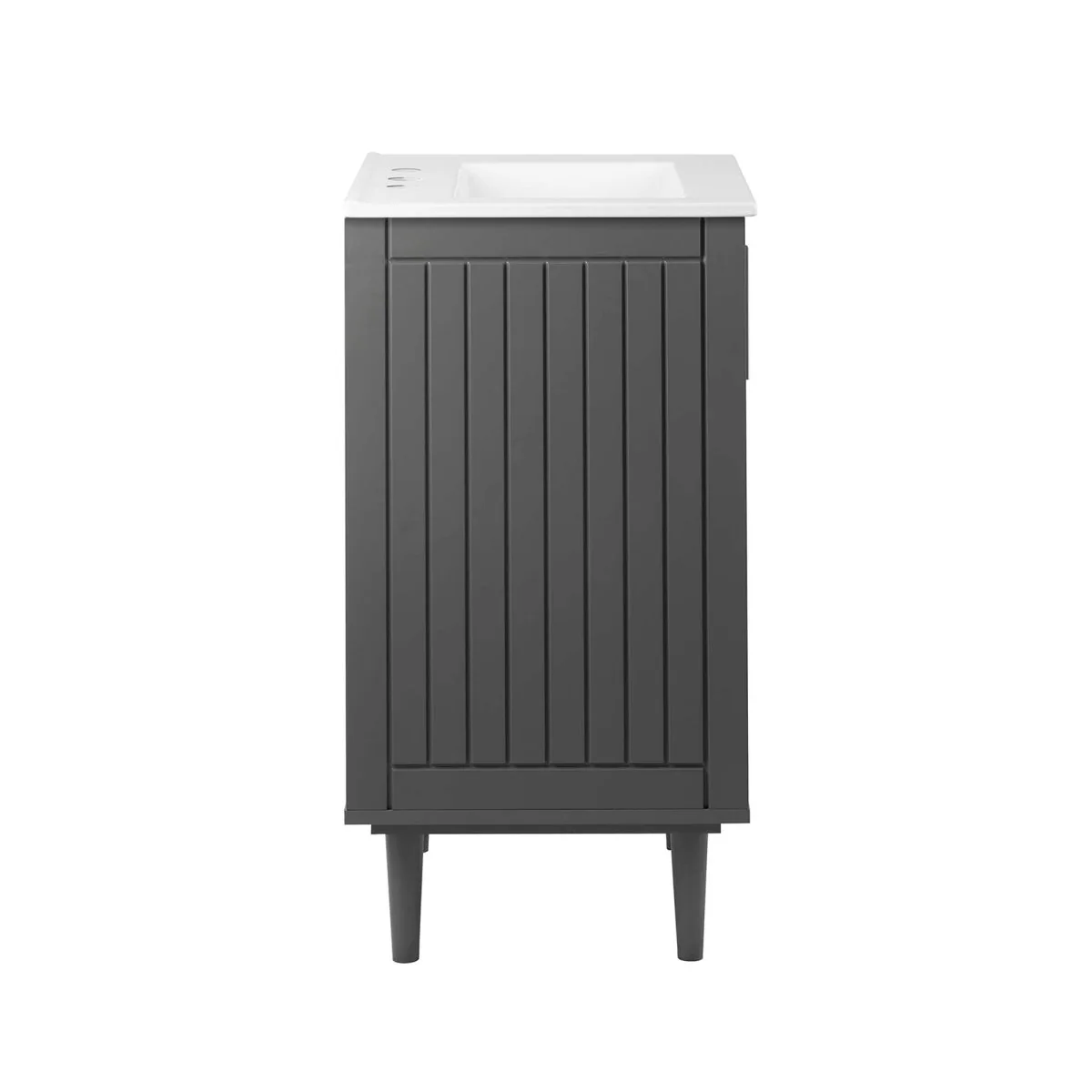 24" Modern Bathroom Vanity with Ceramic Sink, Contemporary Vanity Cabinet for Bathrooms - Image 14