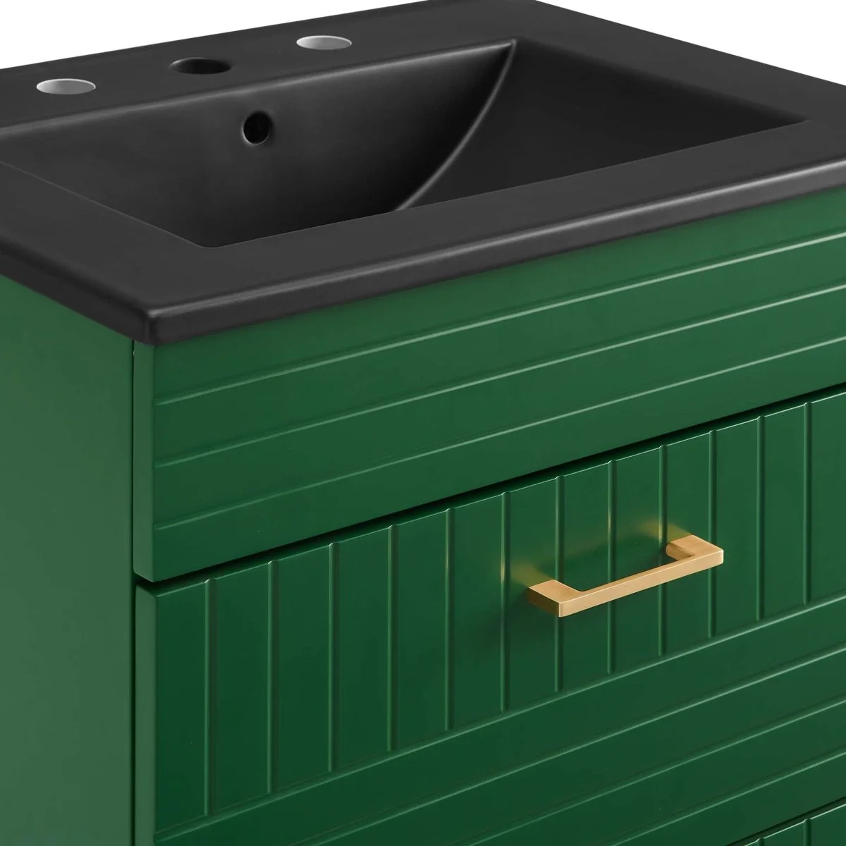 24" Modern Bathroom Vanity with Gold Hardware — Sleek Contemporary Design for Bathrooms - Image 35