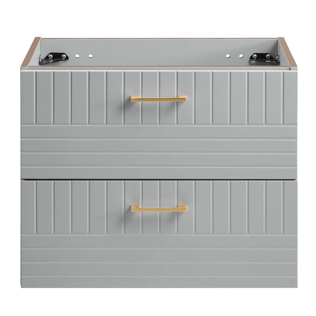 24" Modern Wall-Mount Bathroom Vanity – Sleek Contemporary Floating Vanity Cabinet - Image 6