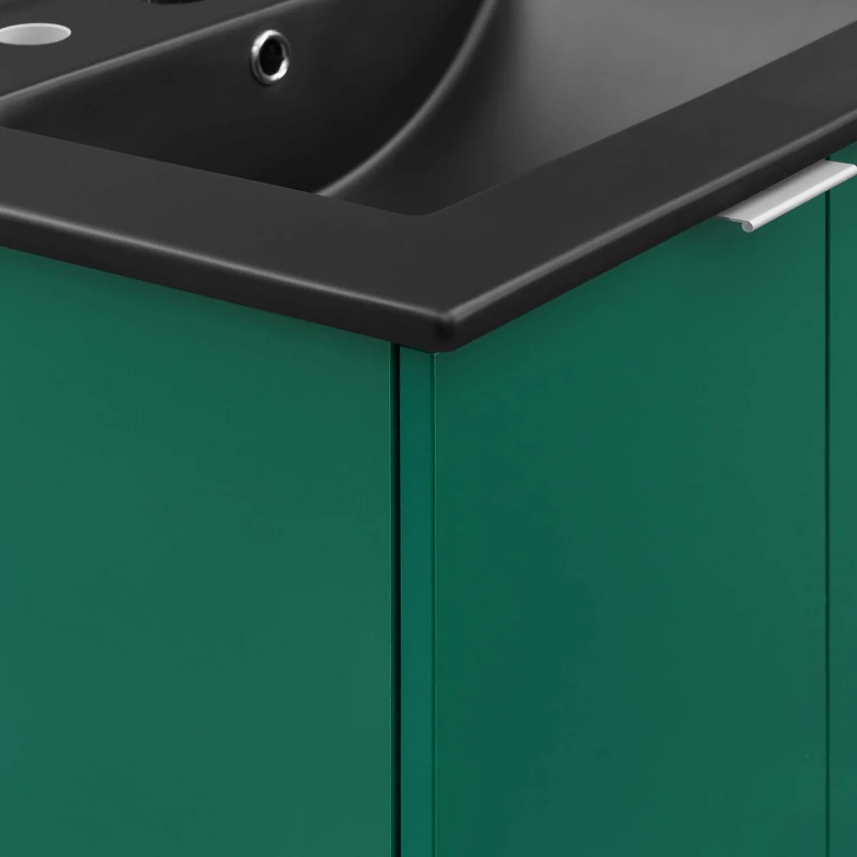 24" Modern Wall-Mount Bathroom Vanity with Sink — Floating Vanity Cabinet Basin - Image 67
