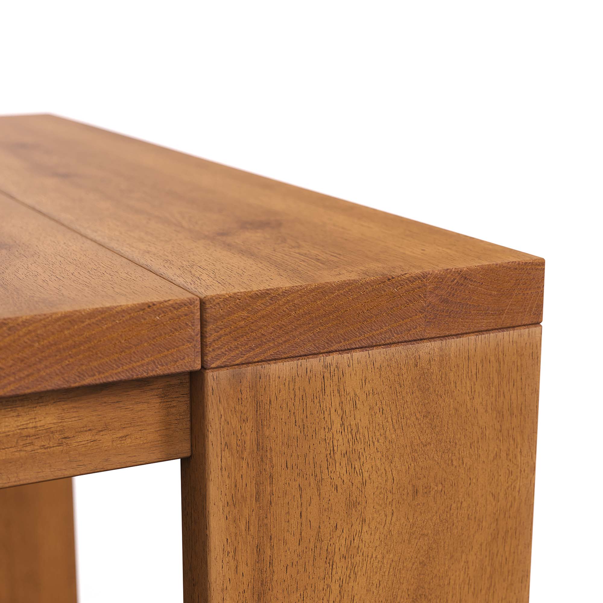 25" Natural Acacia Wood Outdoor Patio Side Table - Image 8