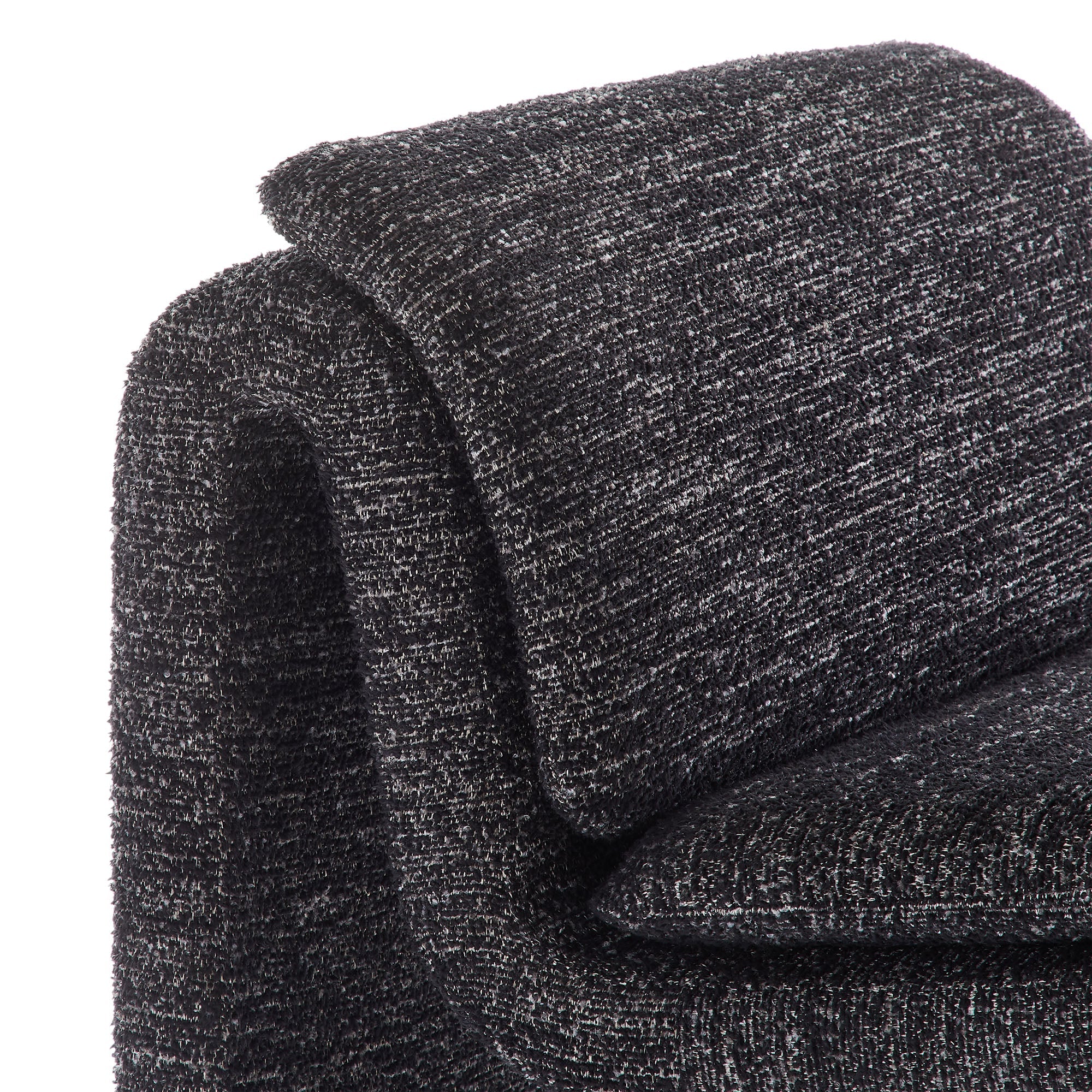 27 Inch Boucle Fabric Armless Accent Chair - Image 20