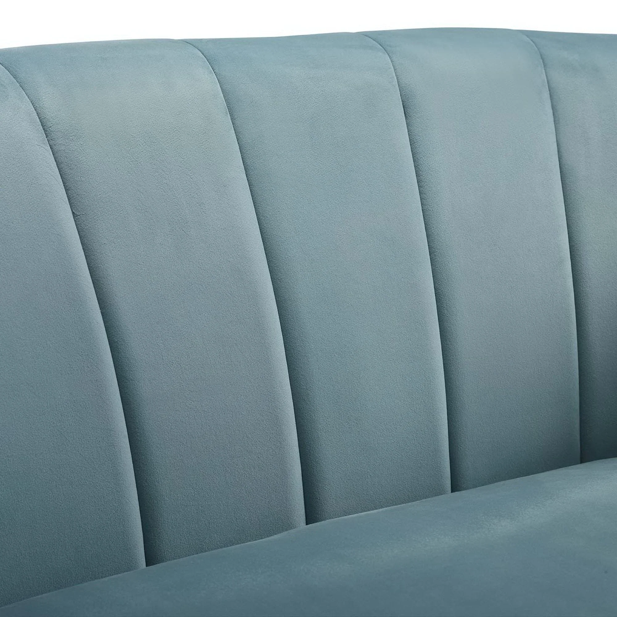 28 Inch Channel Tufted Performance Velvet Barrel Armchair - Image 15