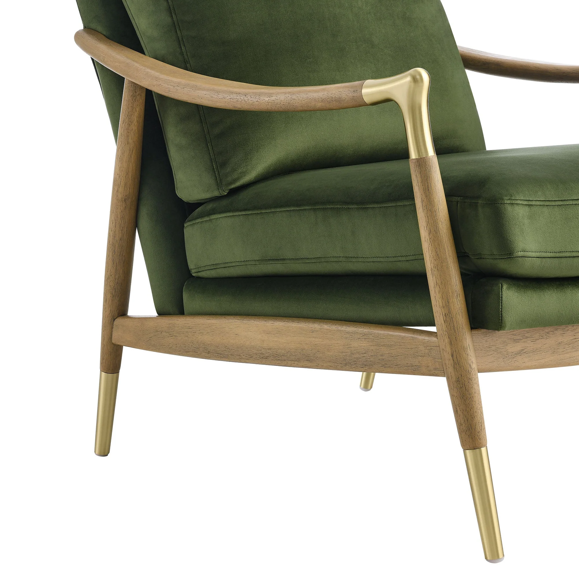 28 Inch Performance Velvet Accent Armchair - Image 13