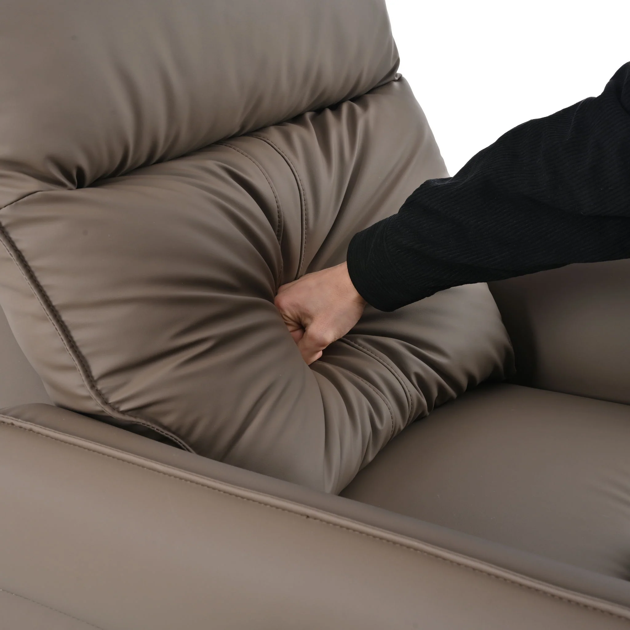 29.92" 270 Power Swivel Rocker Recliner Chair, Electric Glider Reclining Sofa With USB Ports, Power Swivel Glider, Rocking Chair Nursery Recliners For Living Room Bedroom - Image 16