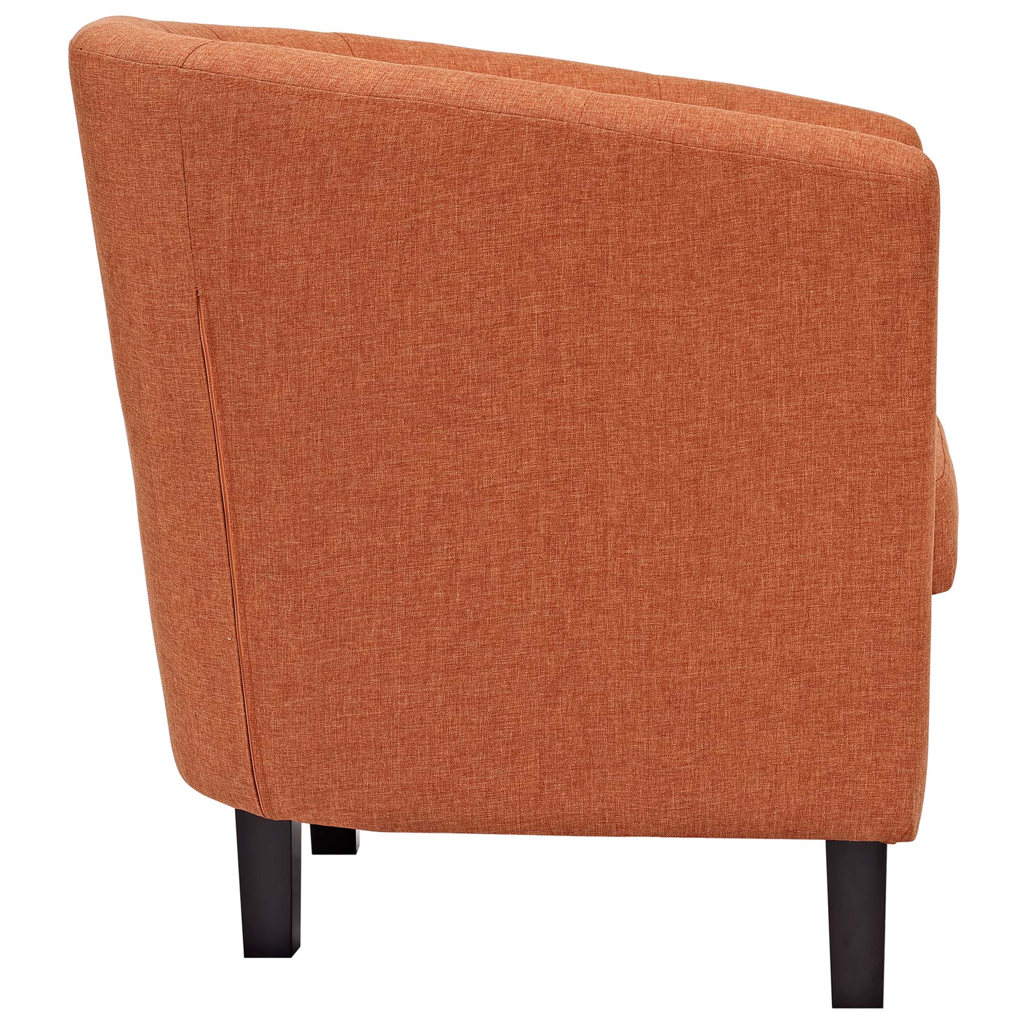 29 Inch Button Tufted Upholstered Fabric Armchair Set of 2 - Image 4
