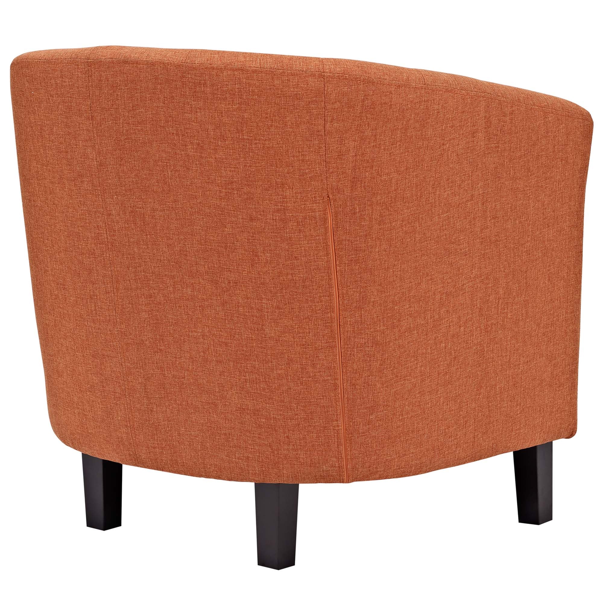 29 Inch Button Tufted Upholstered Fabric Armchair Set of 2 - Image 5