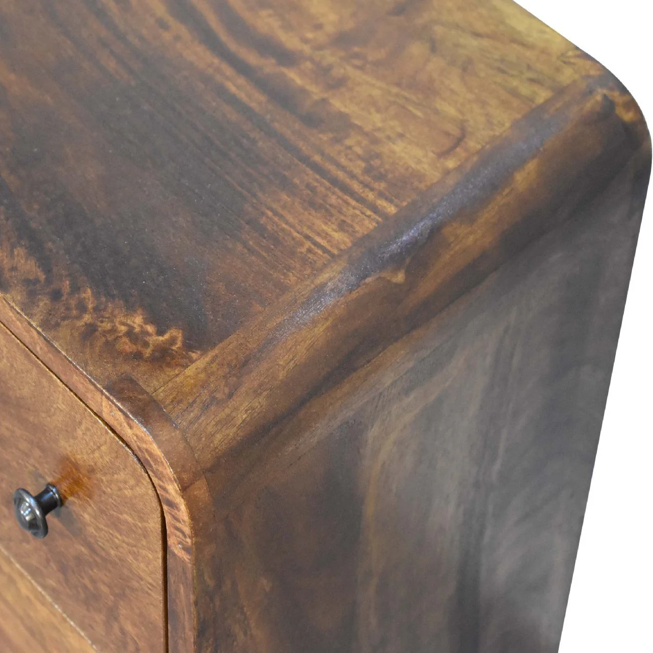 3 Drawer Mini Curved Chest - Image 3