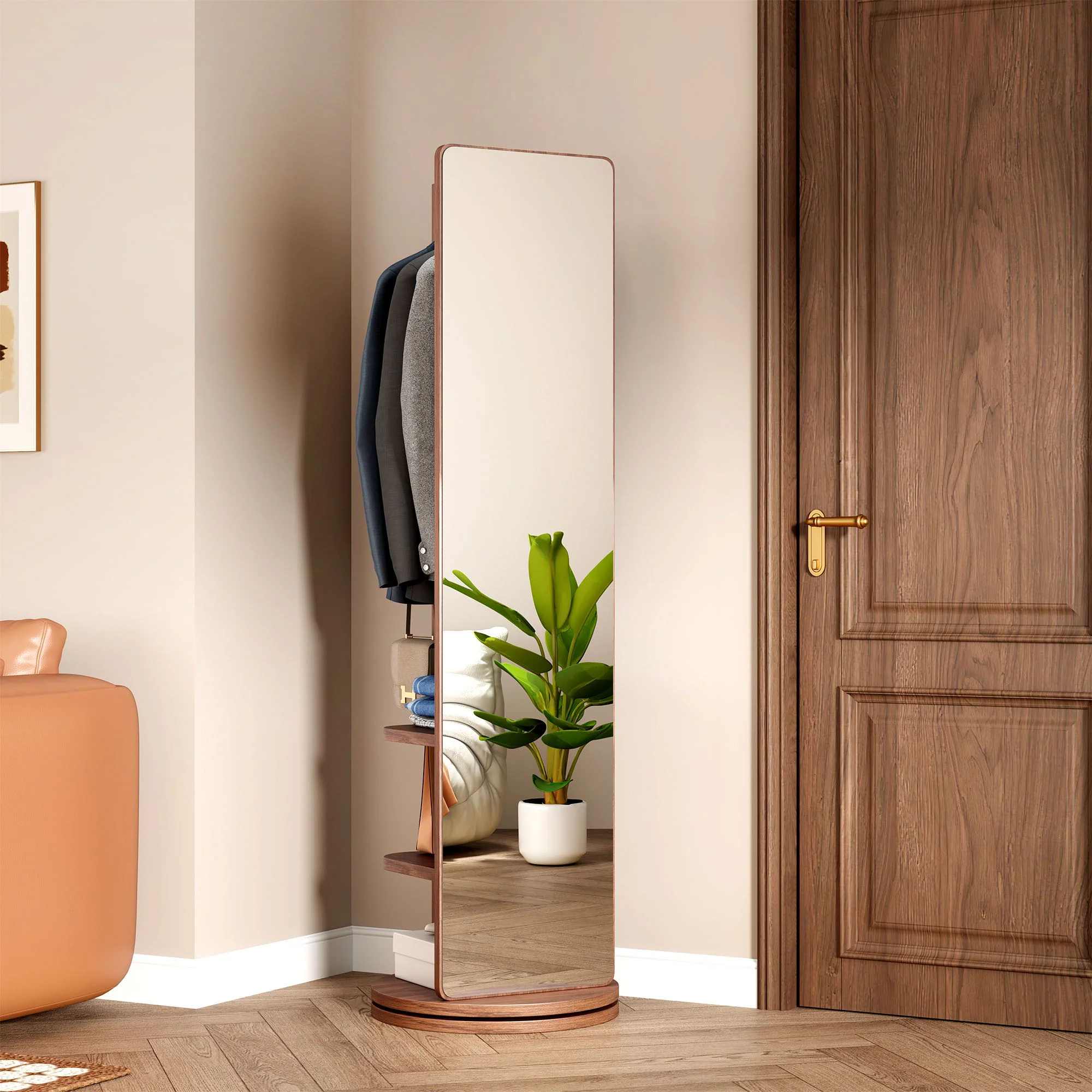 3 In 1 Multifunctional Full Length Clothing Mirror - Image 22
