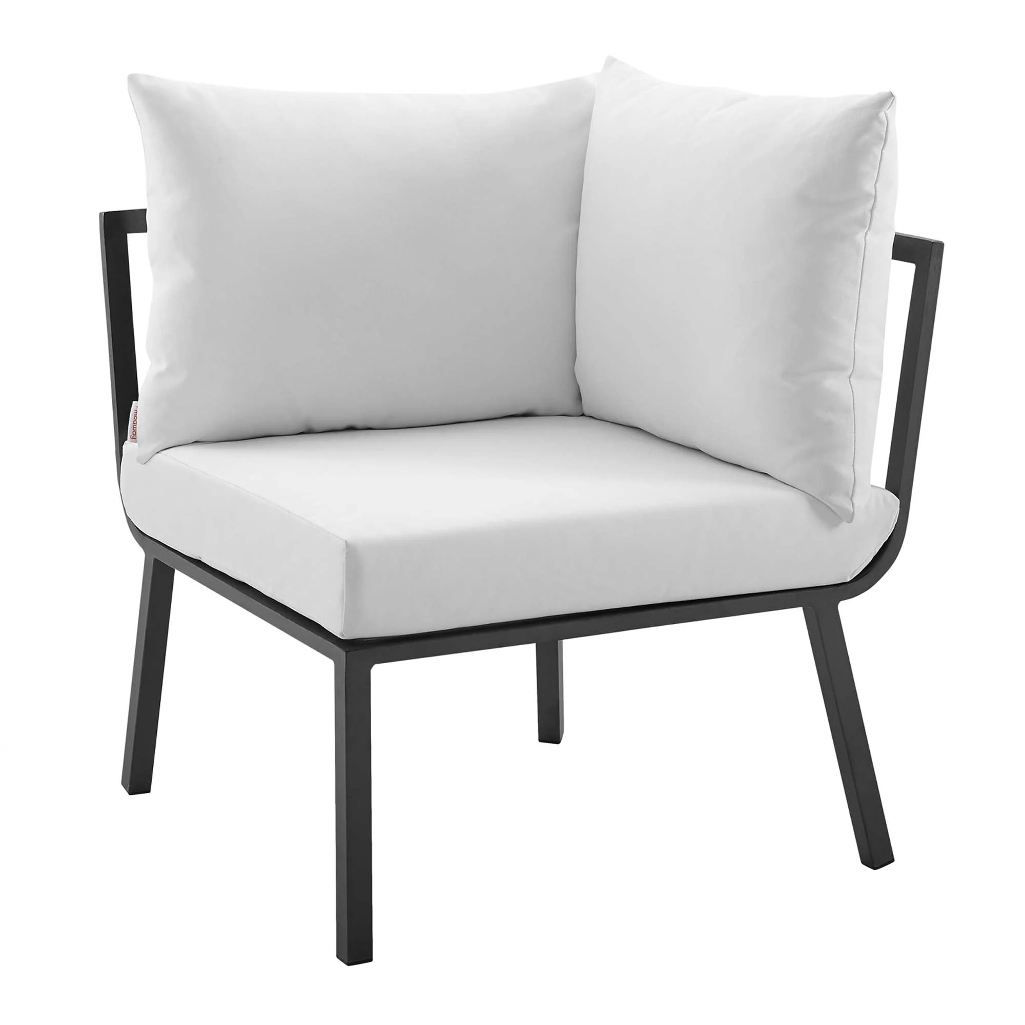 3-Piece Aluminum Outdoor Patio Sectional Sofa Set — Modern Weather-Resistant Seating - Image 36