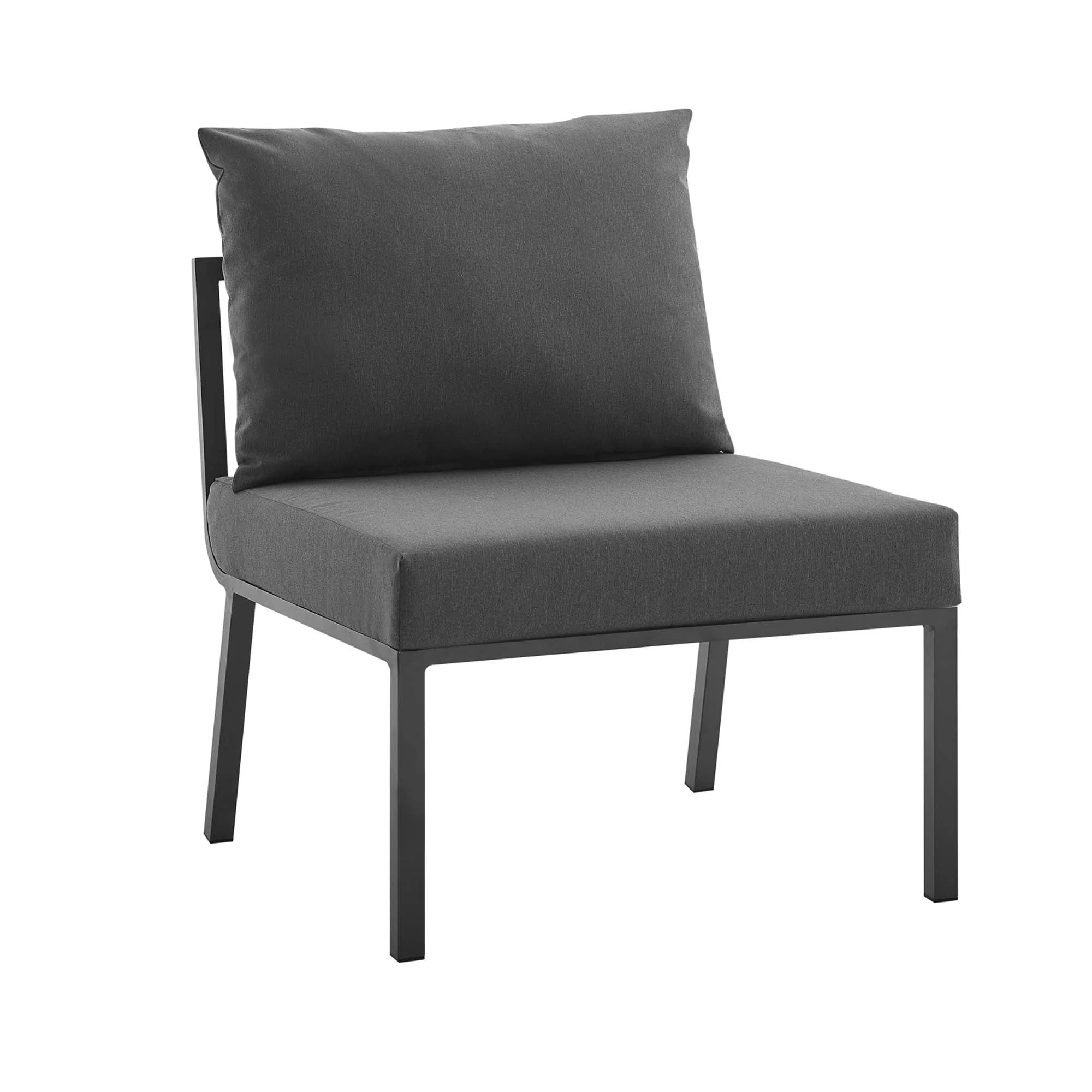 3-Piece Aluminum Outdoor Patio Sectional Sofa Set — Modern Weather-Resistant Seating - Image 48