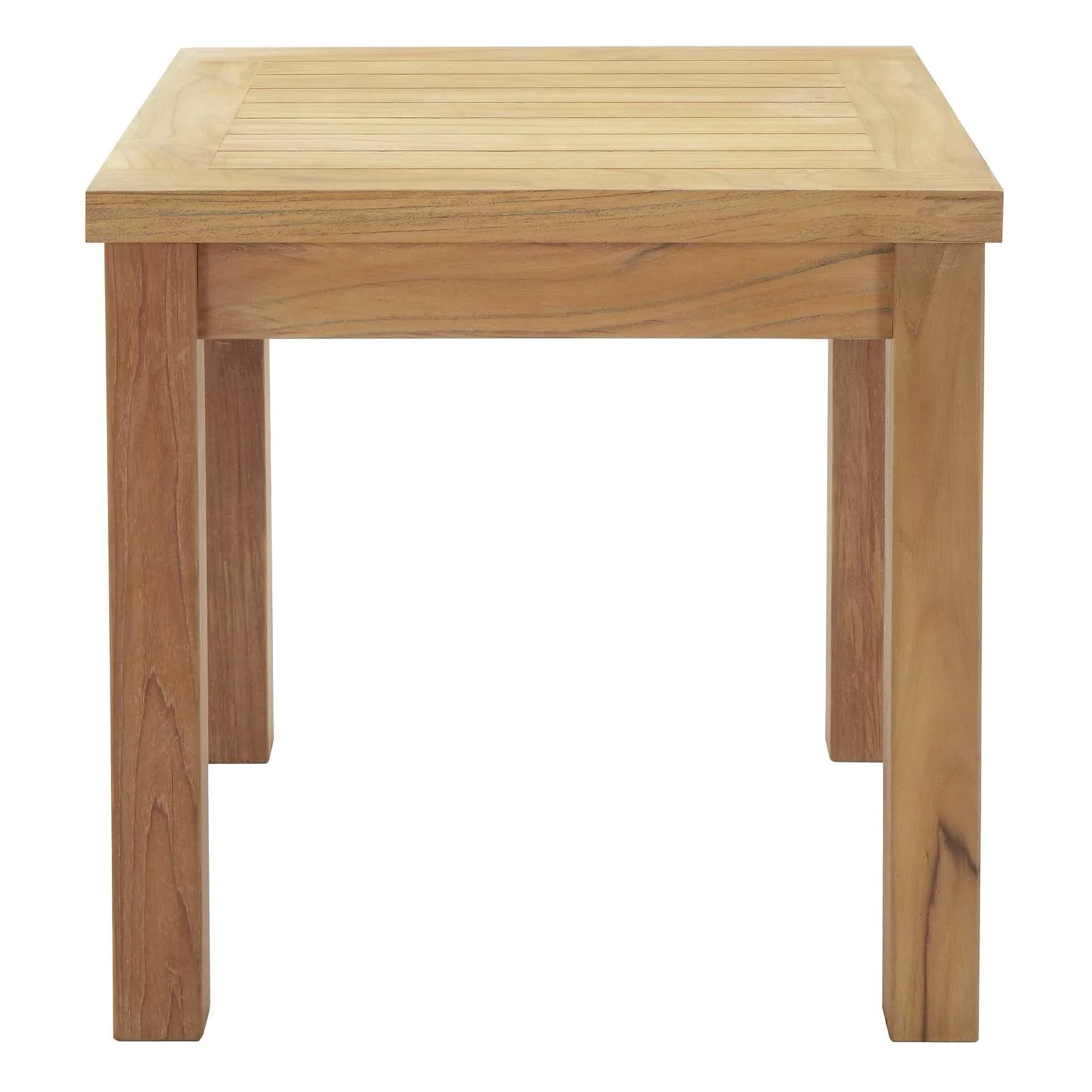 3-Piece Natural Teak Wood Outdoor Patio Furniture Set for Garden, Deck and Backyard - Image 17