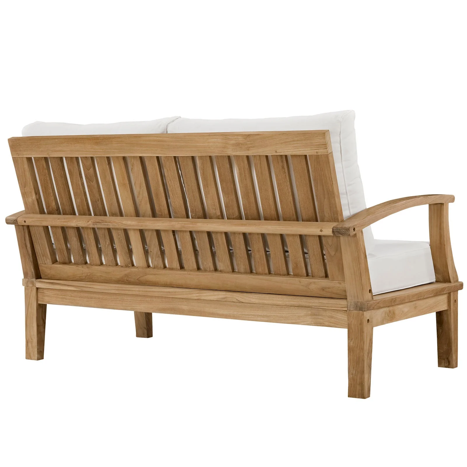 3-Piece Teak Wood Outdoor Patio Furniture Set for Outdoor Patio and Garden Seating - Image 5