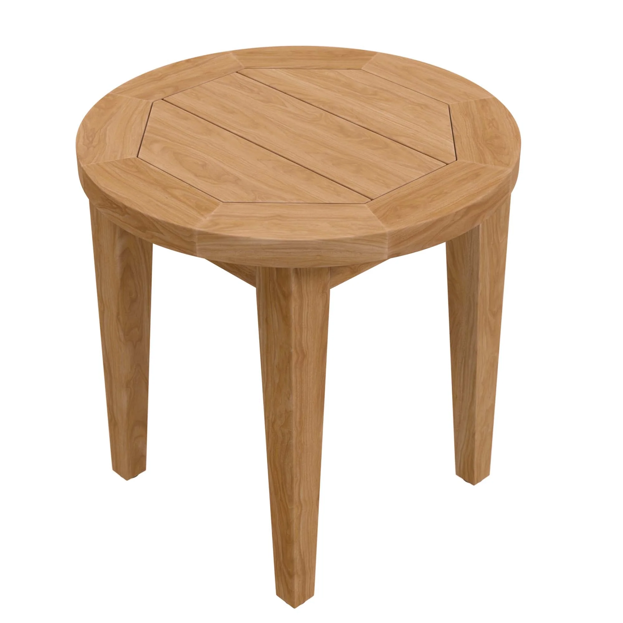 3-Piece Teak Wood Outdoor Patio Set for Garden, Deck and Balcony — Classic Seating - Image 33