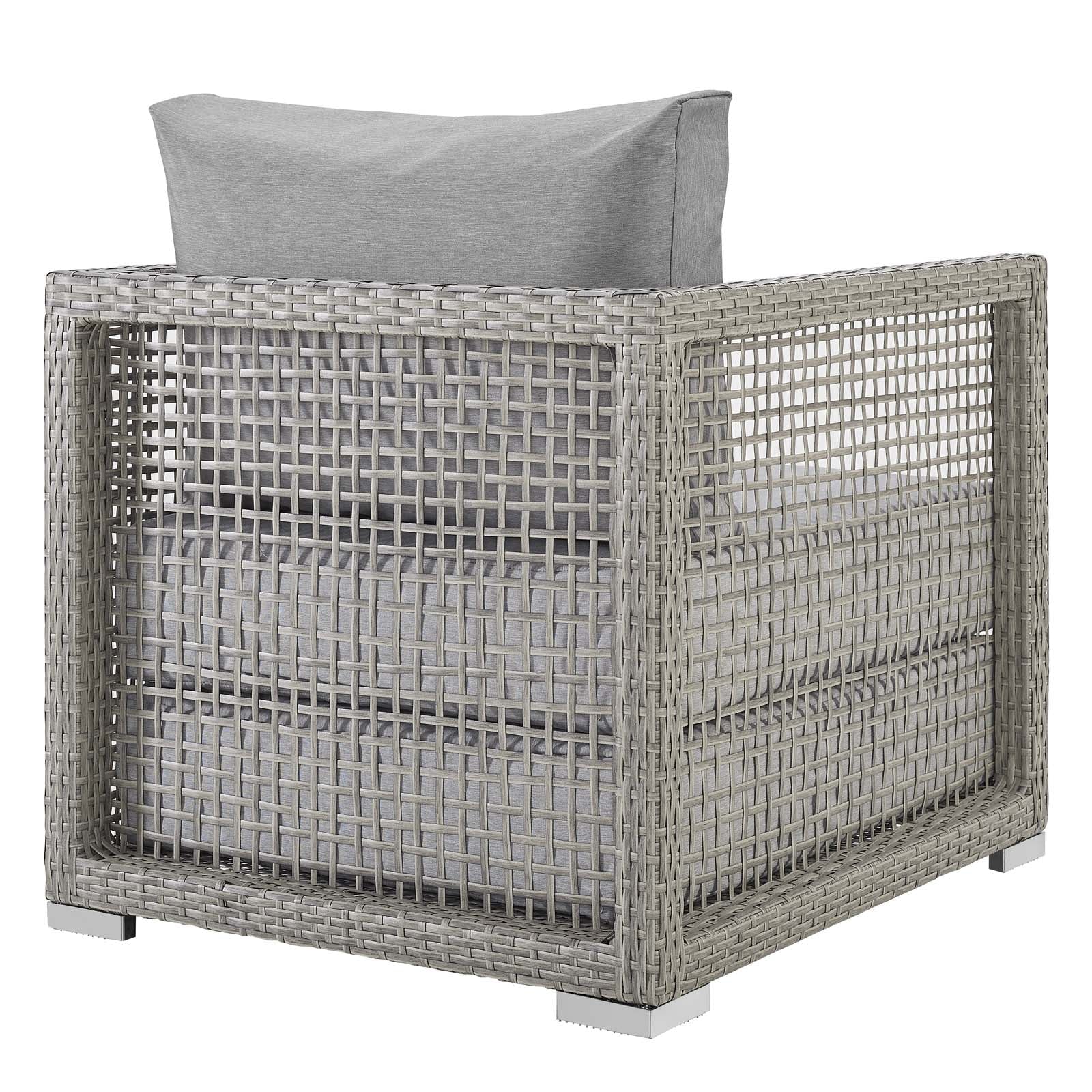 3-Piece Wicker Outdoor Patio Conversation Set with Cushions for Backyard & Porch - Image 23