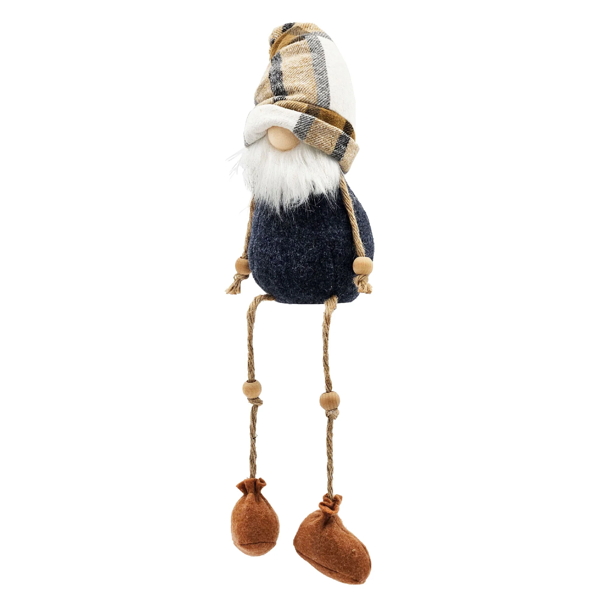 3 Pieces Fall Thanksgiving Gnomes Decorations, Harvest Festival Table Home Ornaments For Holiday Party Gifts - Blue / Brown - Image 5