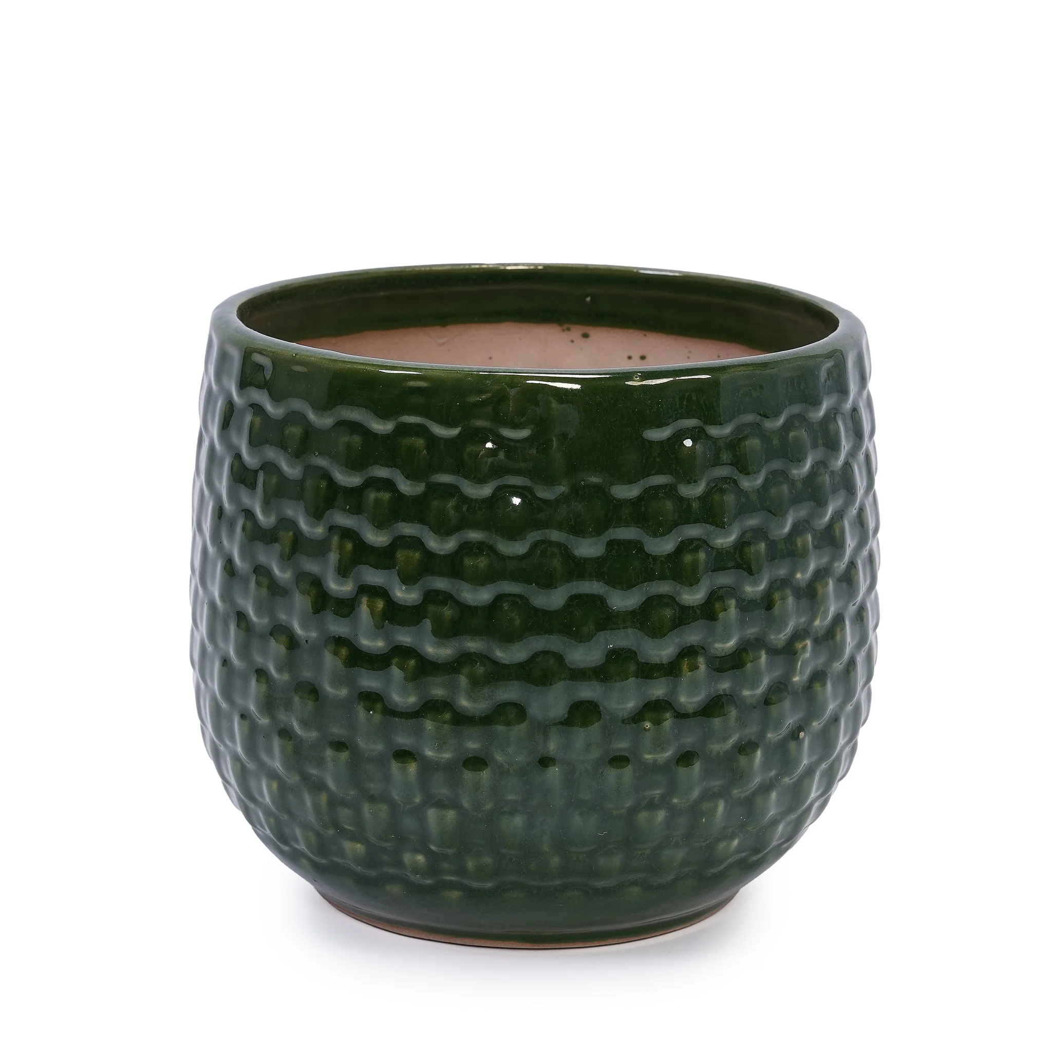 3 Pieces Flowerpot, Planter For Patio, Garden Or Windowsills - Dark Green - Image 5