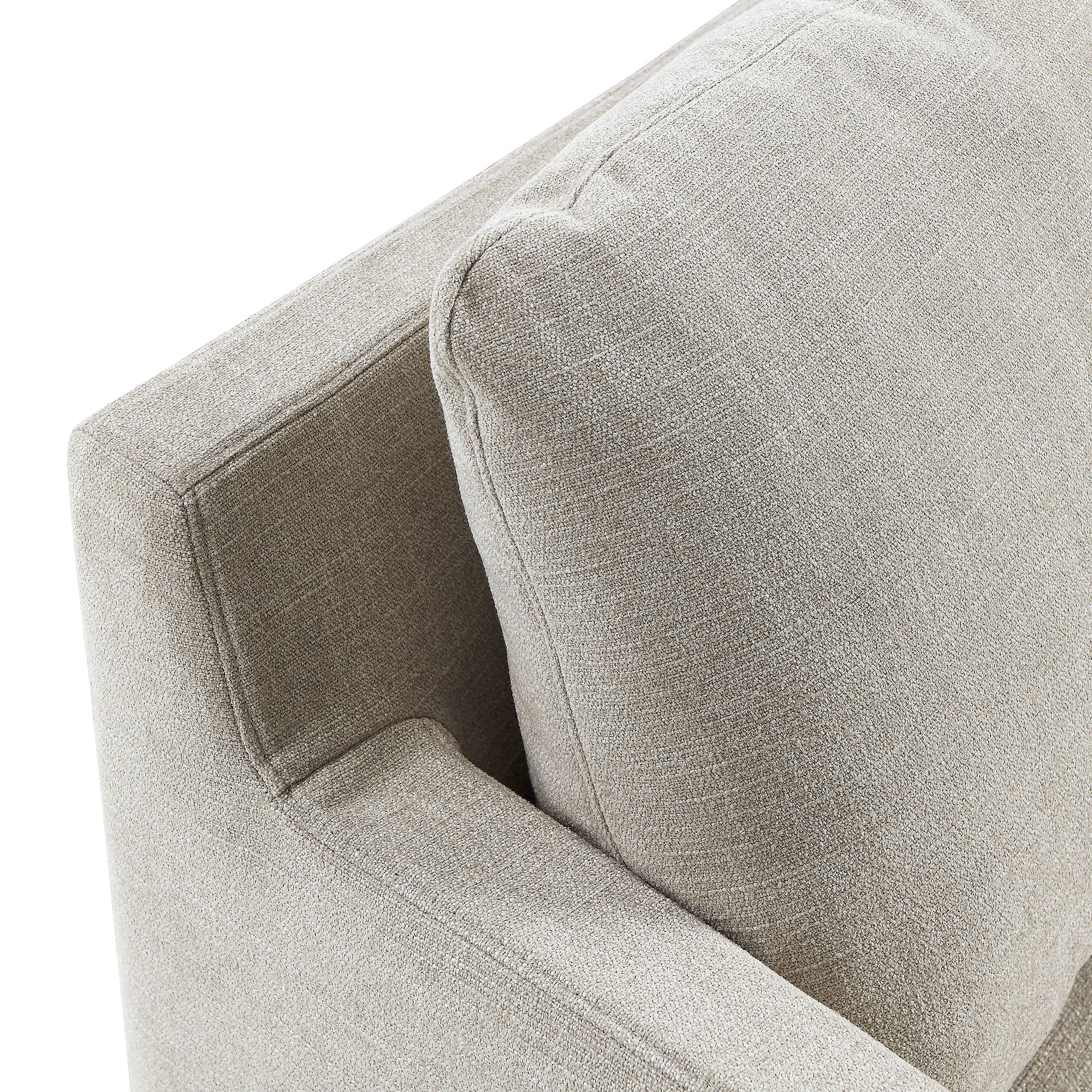 30 Inch Modern Fabric Slipcovered Swivel Armchair - Image 13
