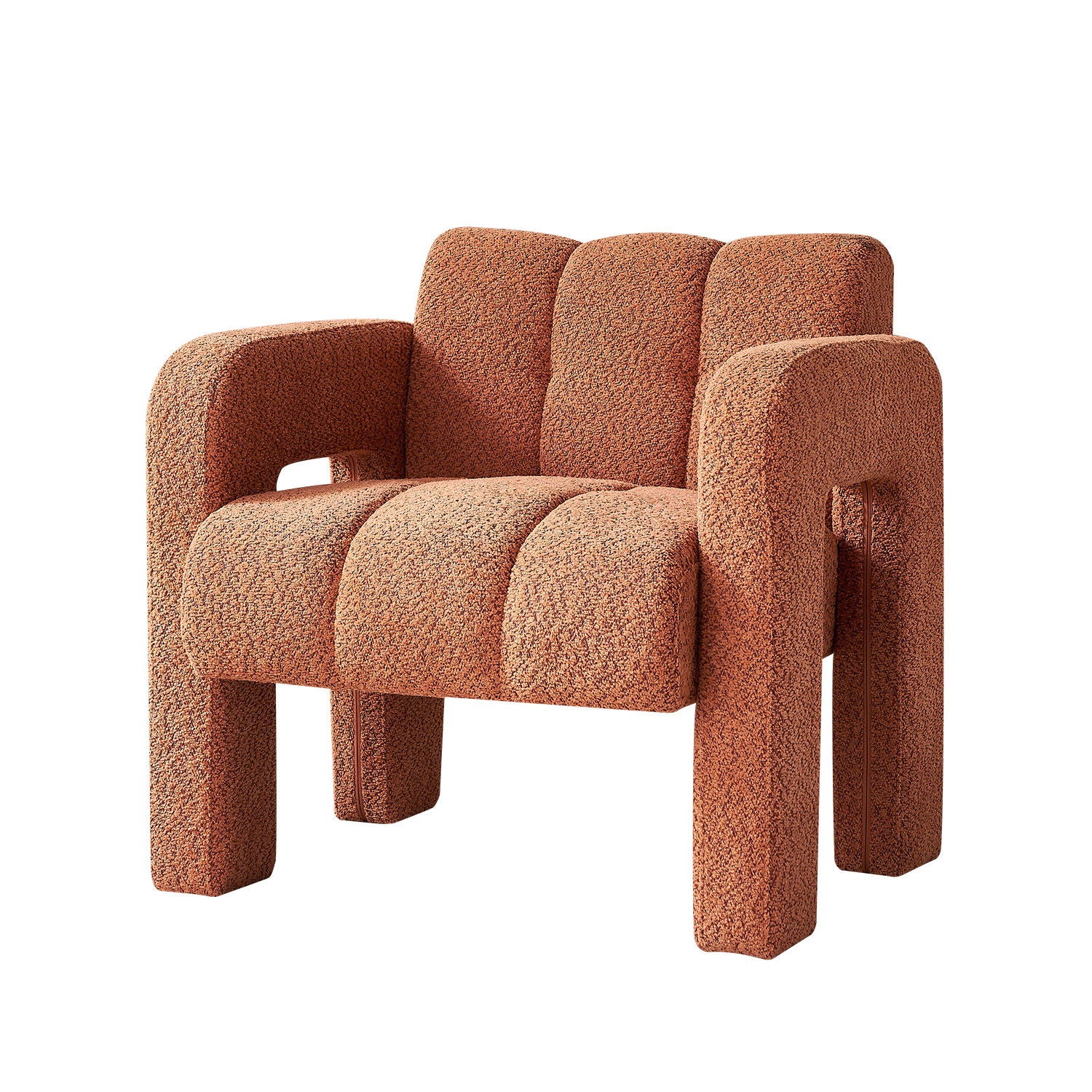 31.10" Boucle Upholstered Accent Chair - Image 2