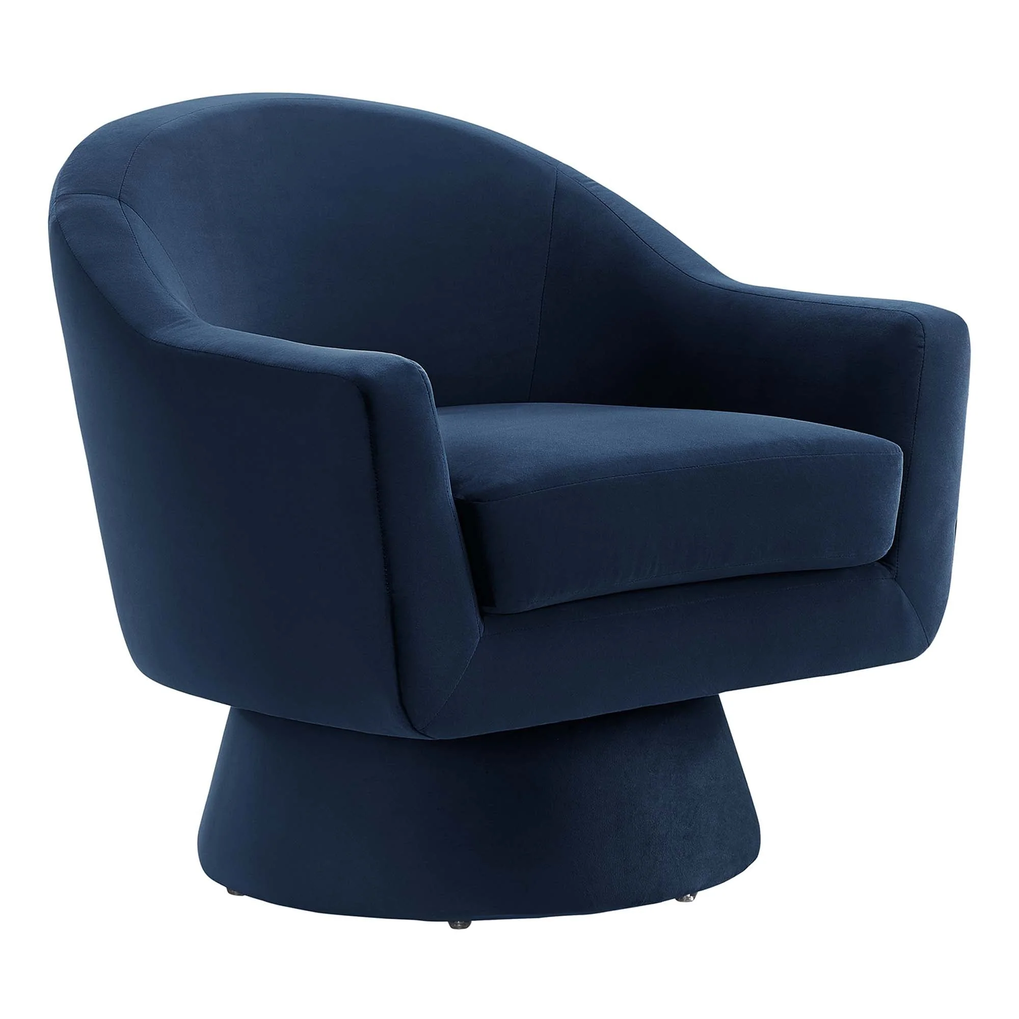 31 Inch Performance Velvet Swivel Chair - Image 8