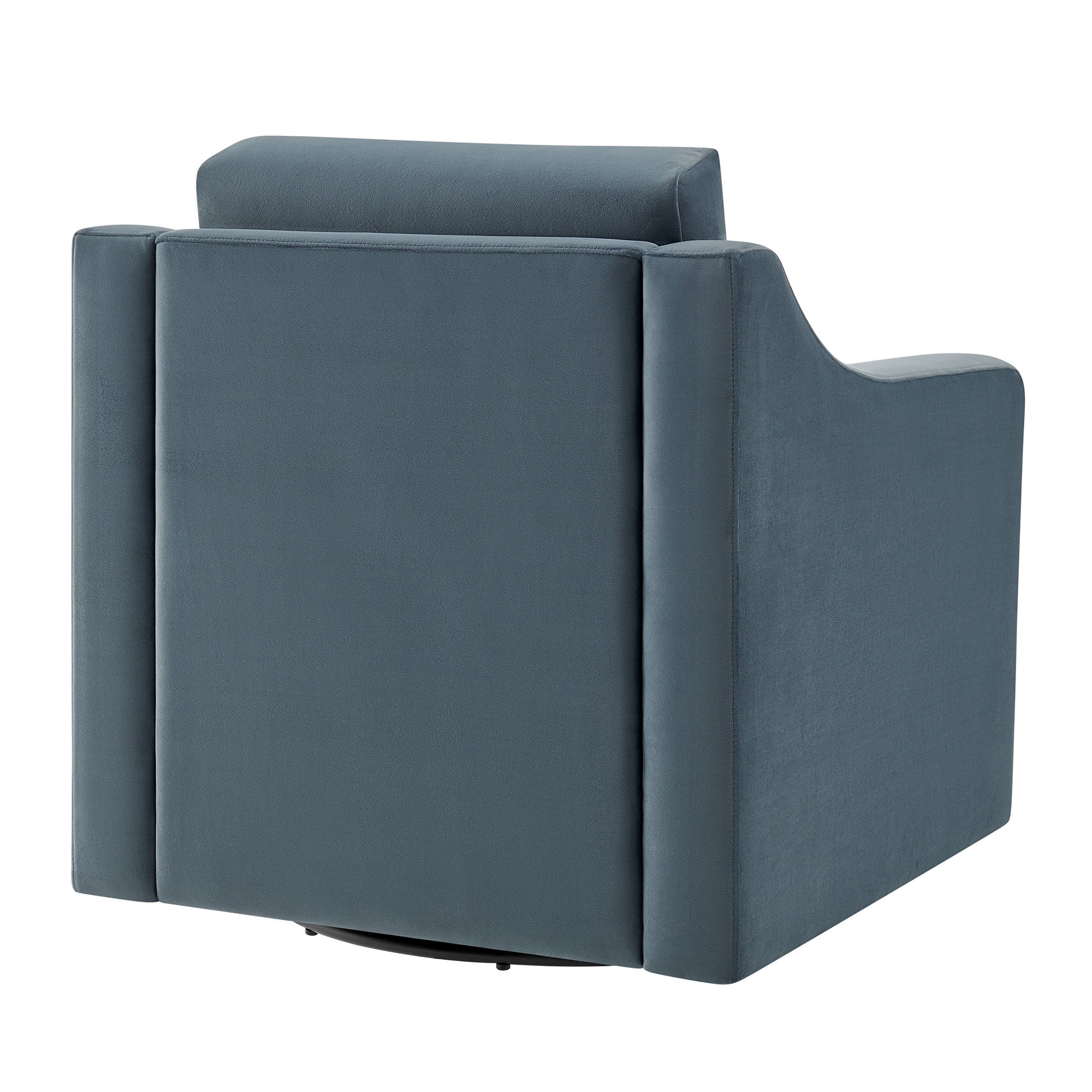 32 Inch Performance Velvet Swivel Armchair - Image 19