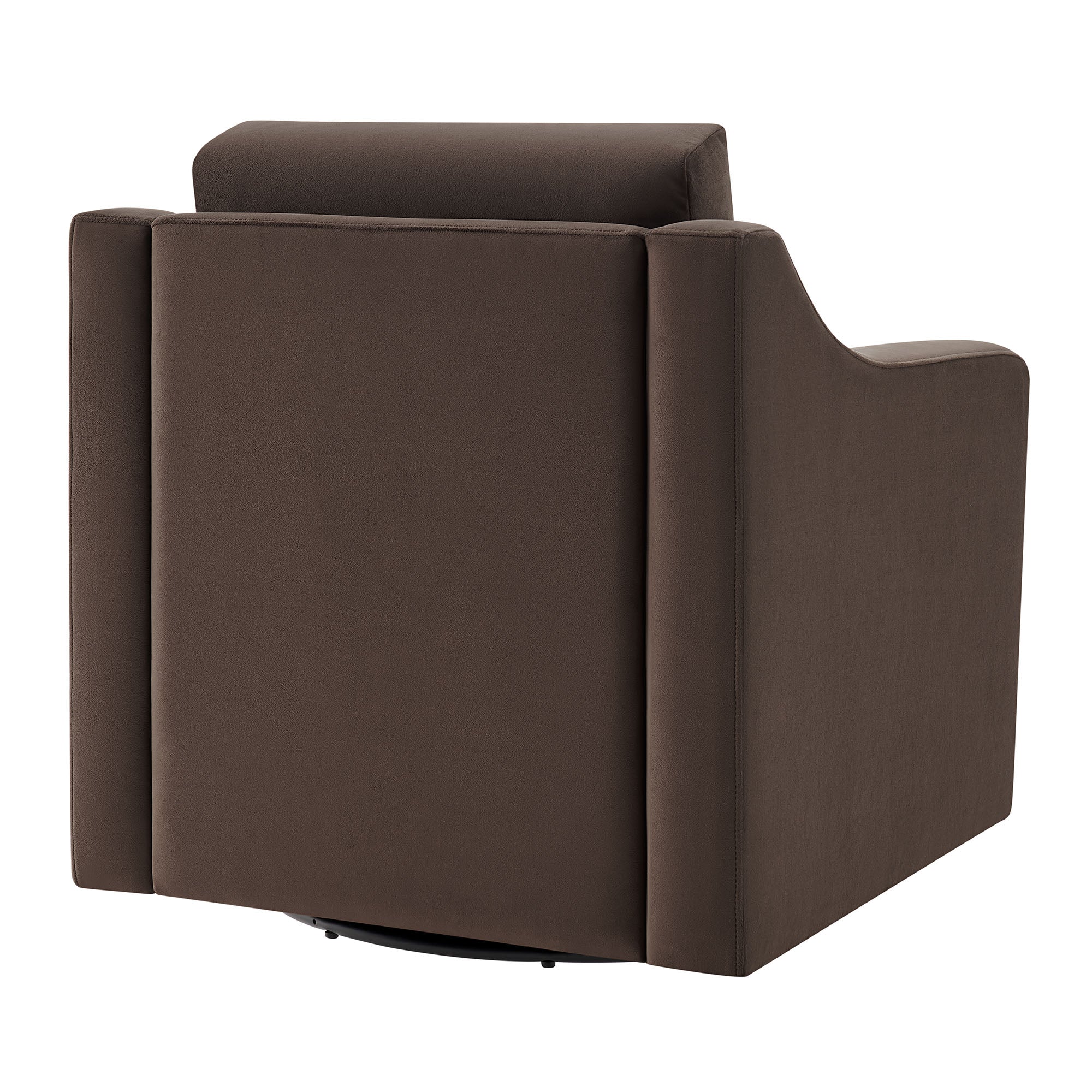 32 Inch Performance Velvet Swivel Armchair - Image 26
