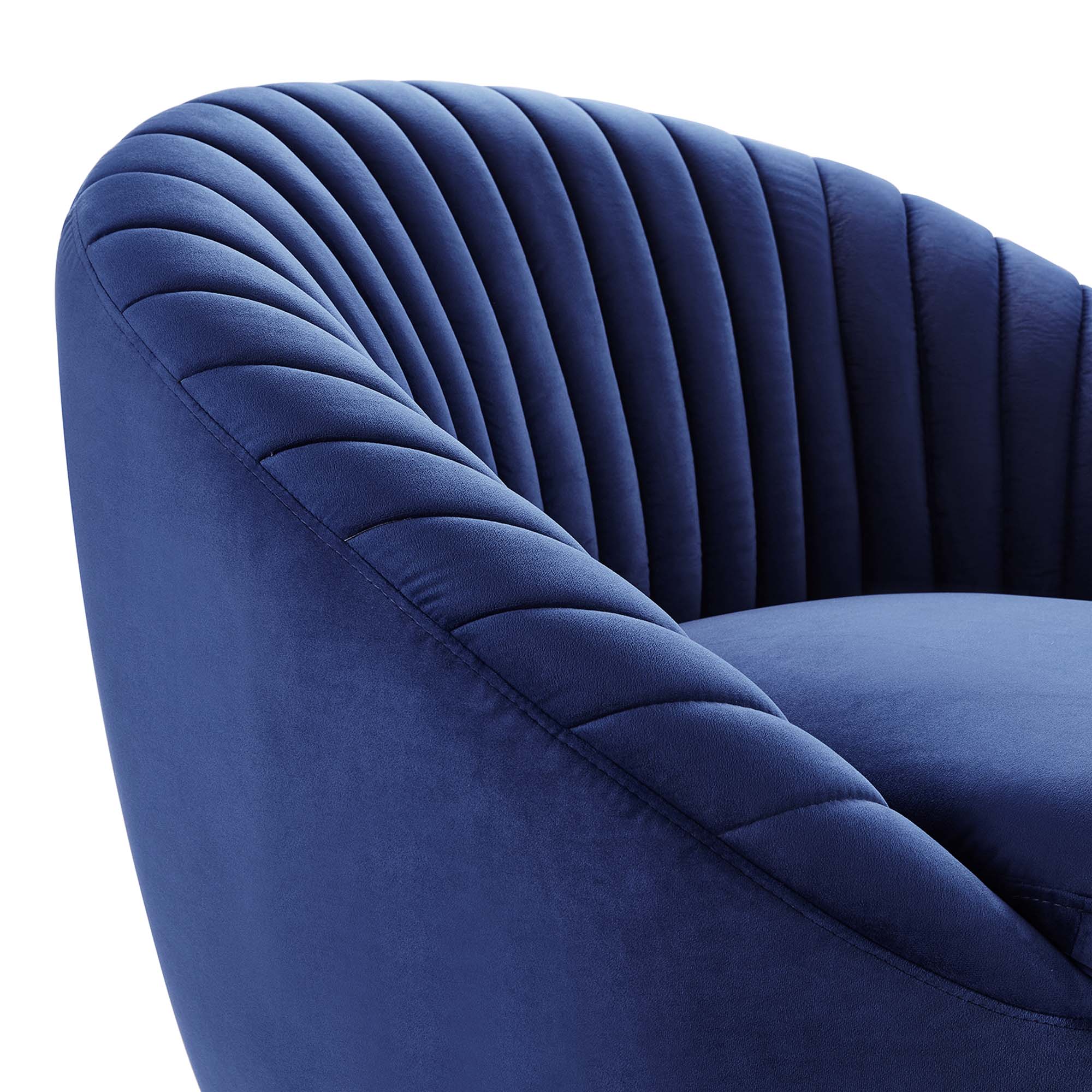 32 Inch Performance Velvet Swivel Chair - Image 17
